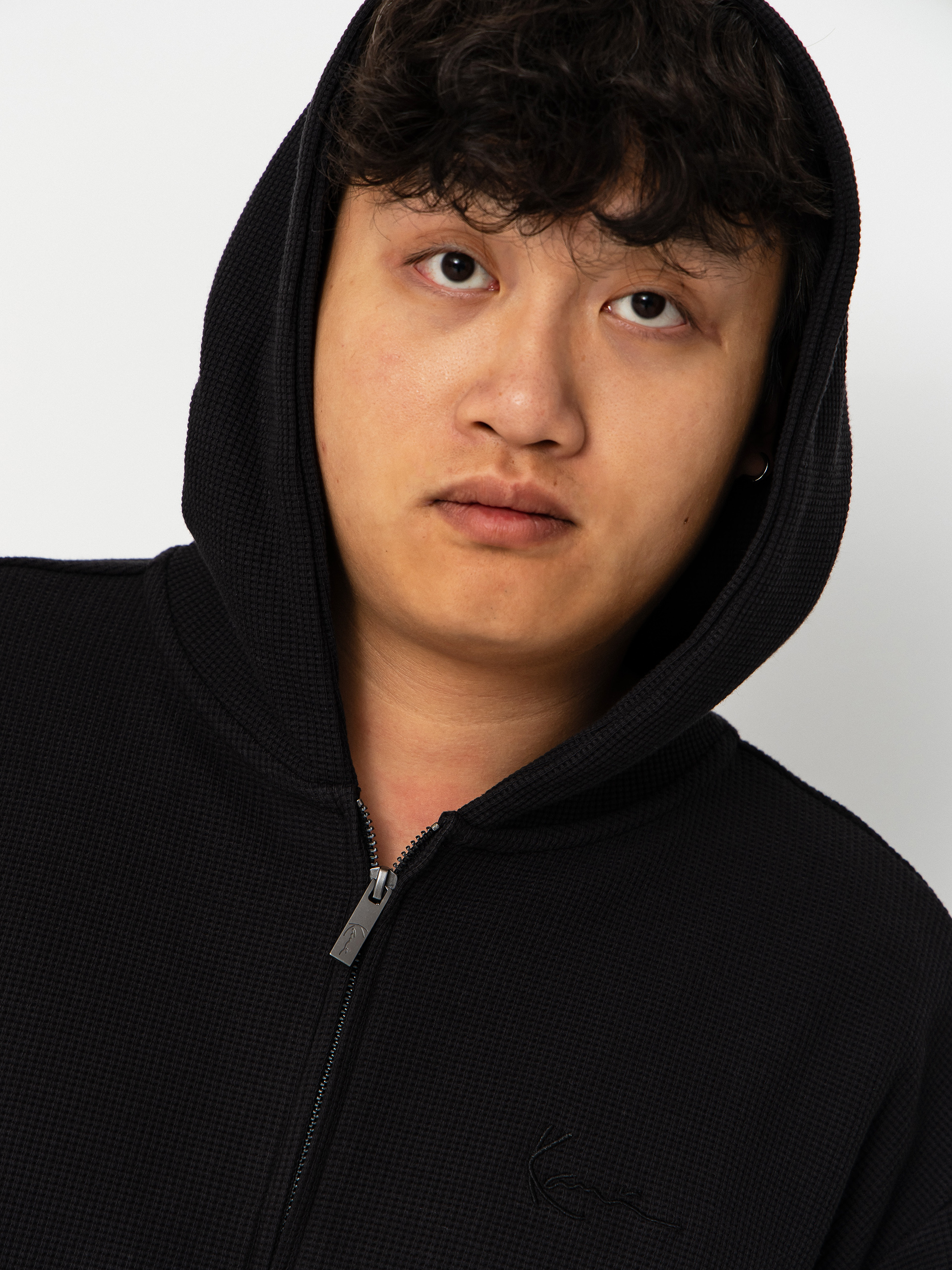 Bluza z kapturem Karl Kani Signature Oversized ZHD (black)
