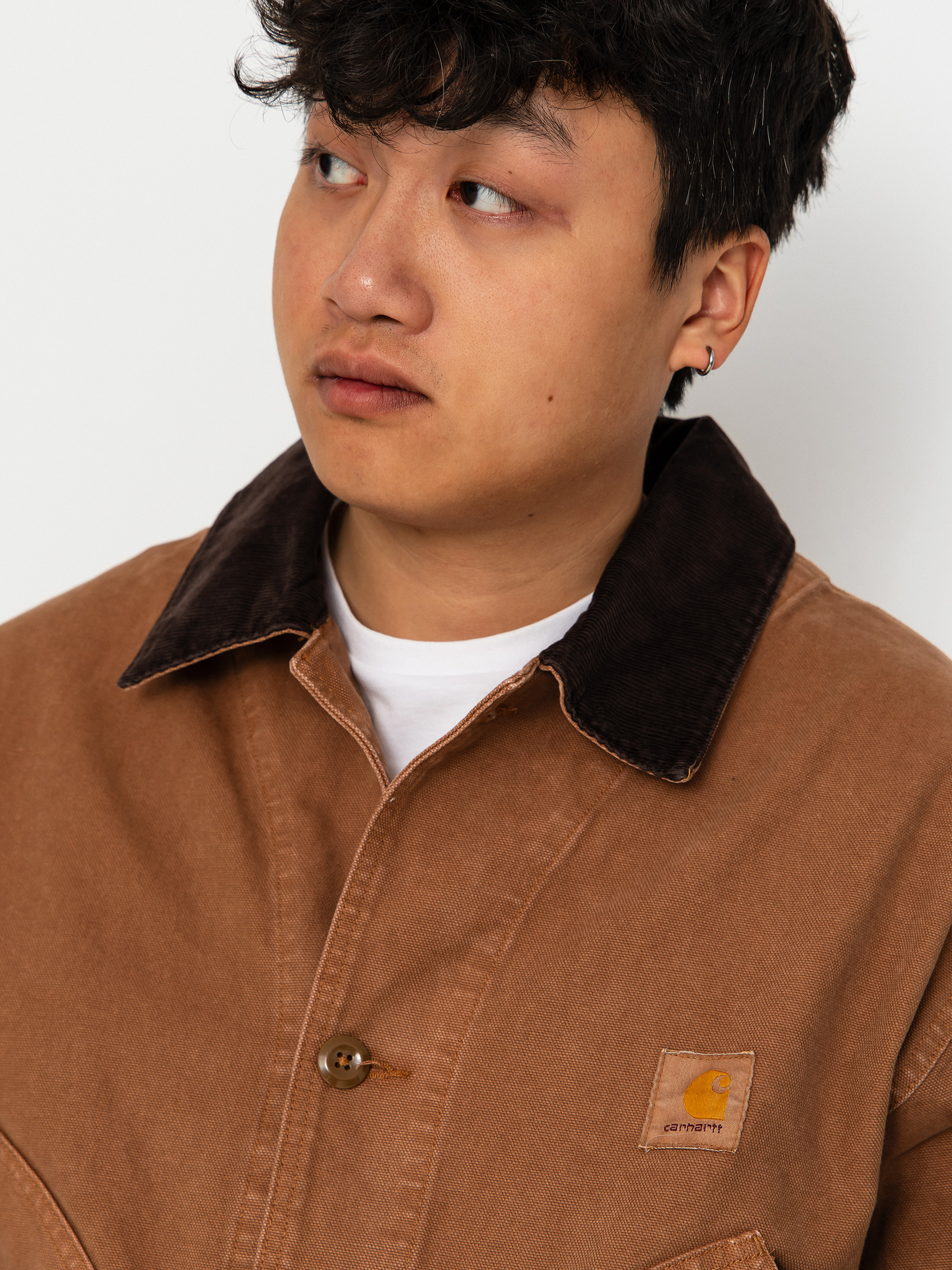 Kurtka Carhartt WIP Prescott Coat (hamilton brown/tobacco)