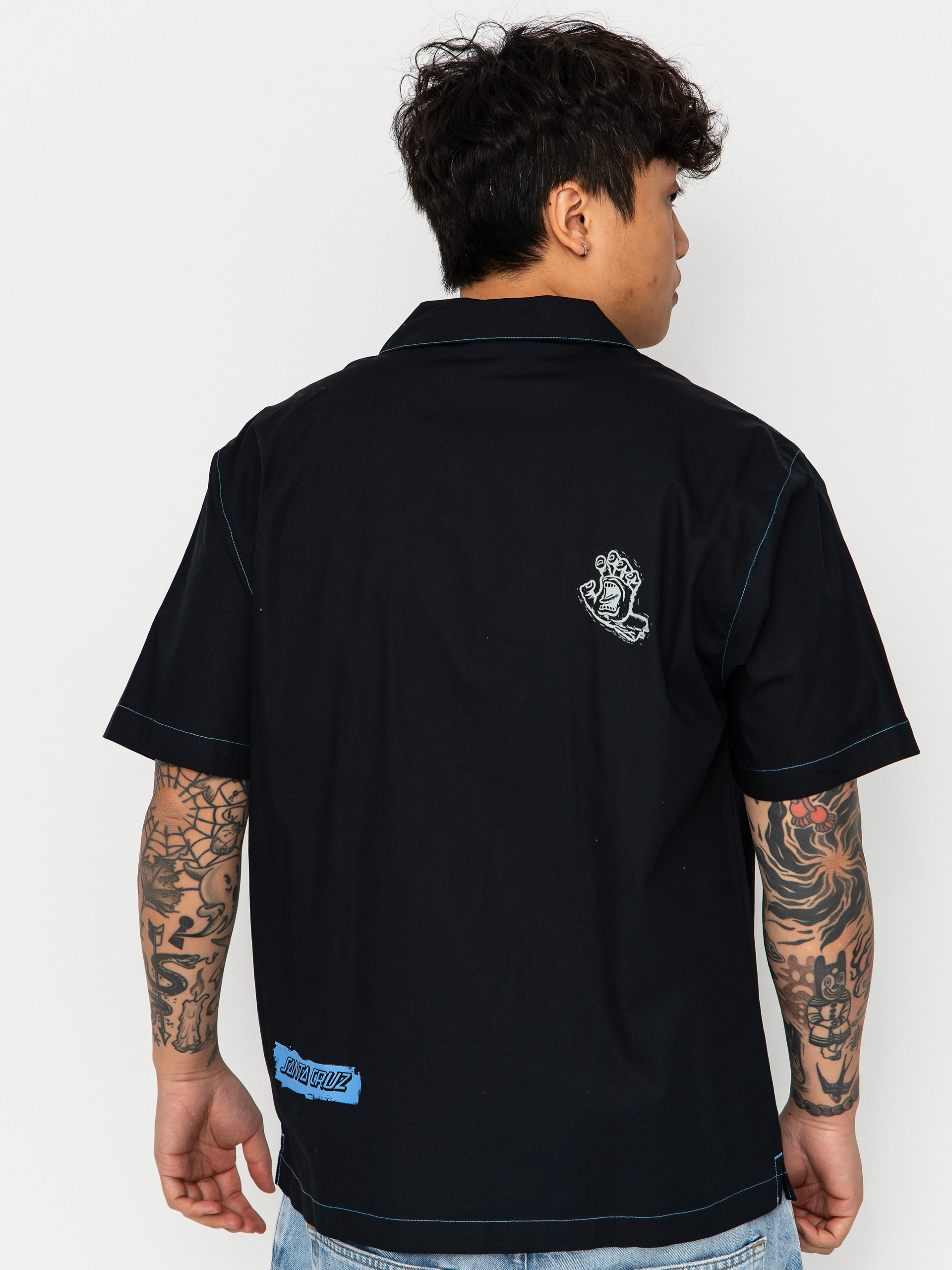 Koszula Santa Cruz Stamped (black)