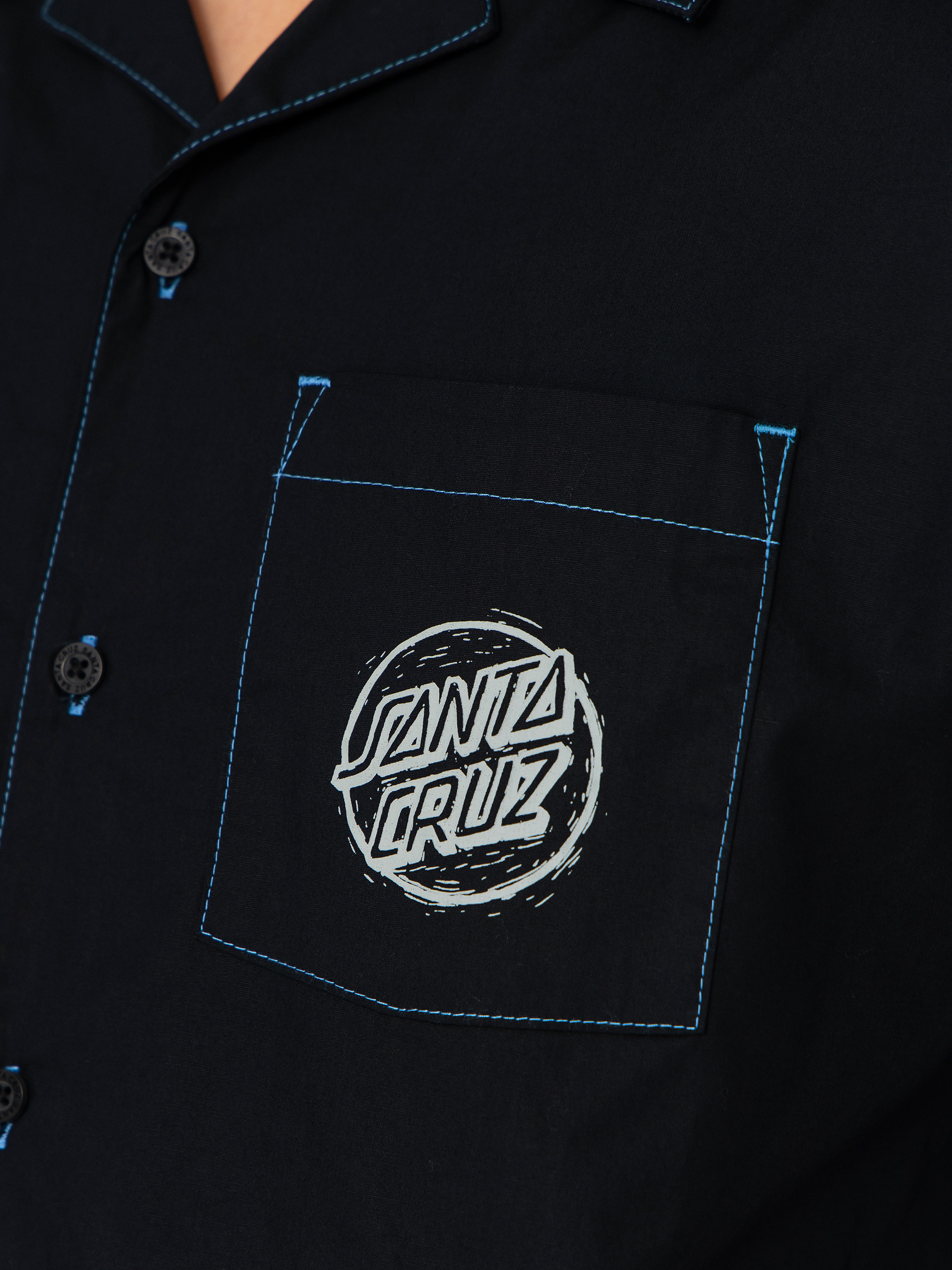 Koszula Santa Cruz Stamped (black)
