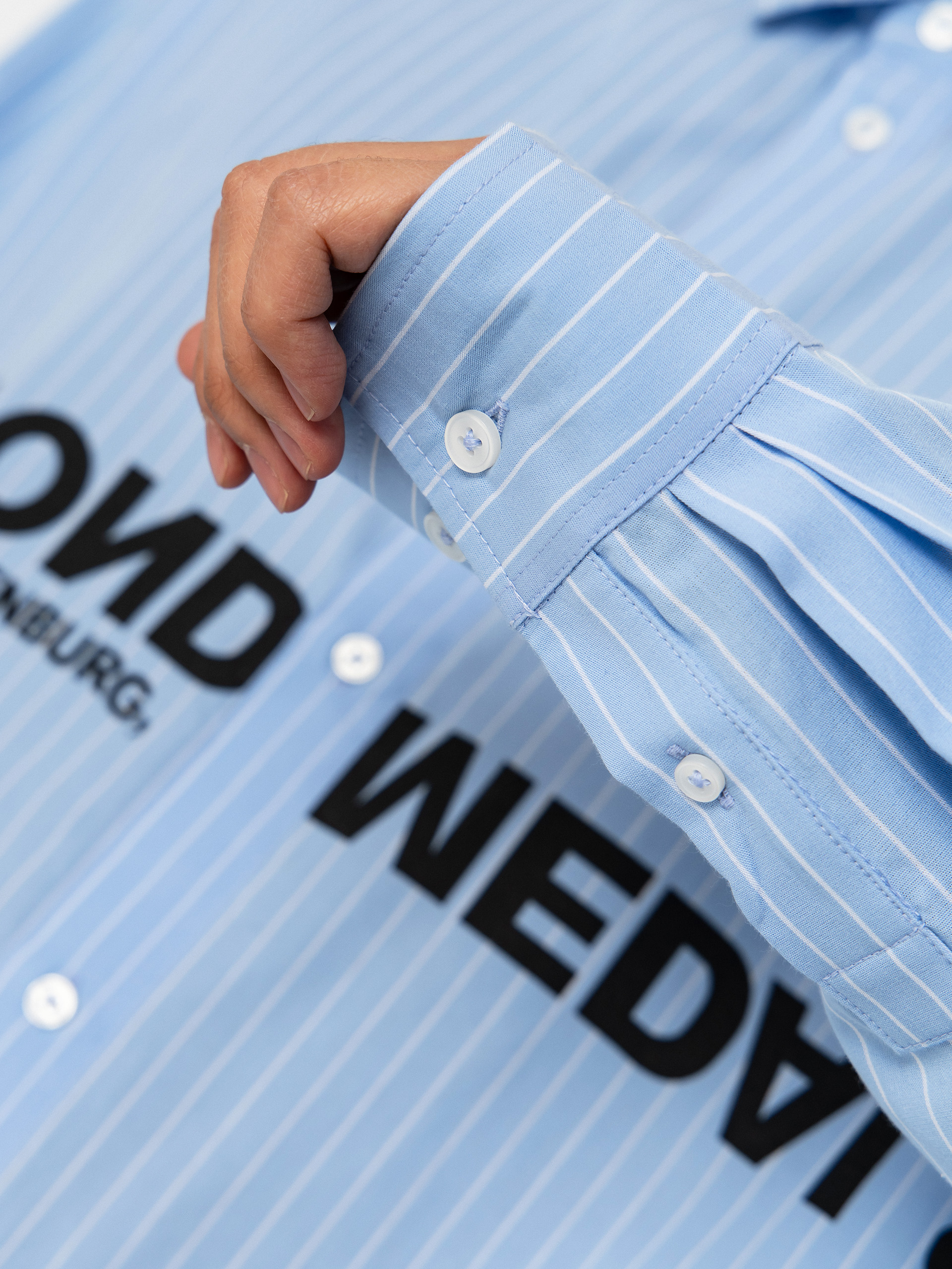 Koszula Beyond Medals Button Up (l.blue)