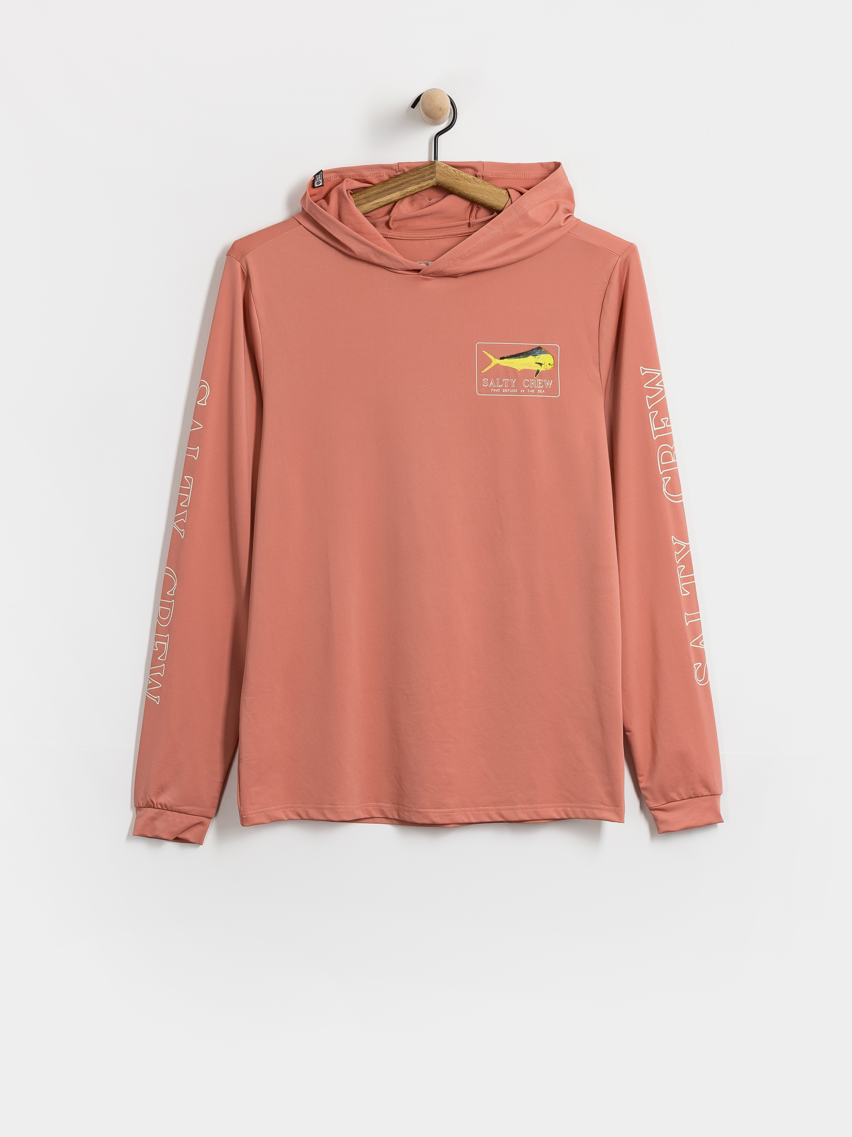 Longsleeve Salty Crew Golden Mahi Hood Sunshirt (coral)