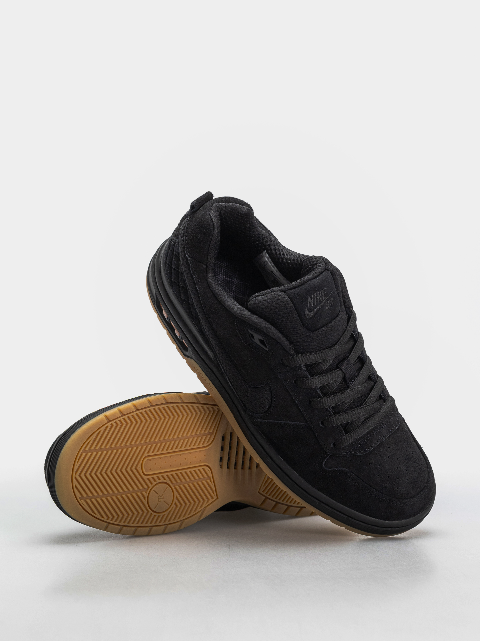 Buty Nike SB Paul Rodriguez Zoom Air Low (black/black/black/gum light brown)