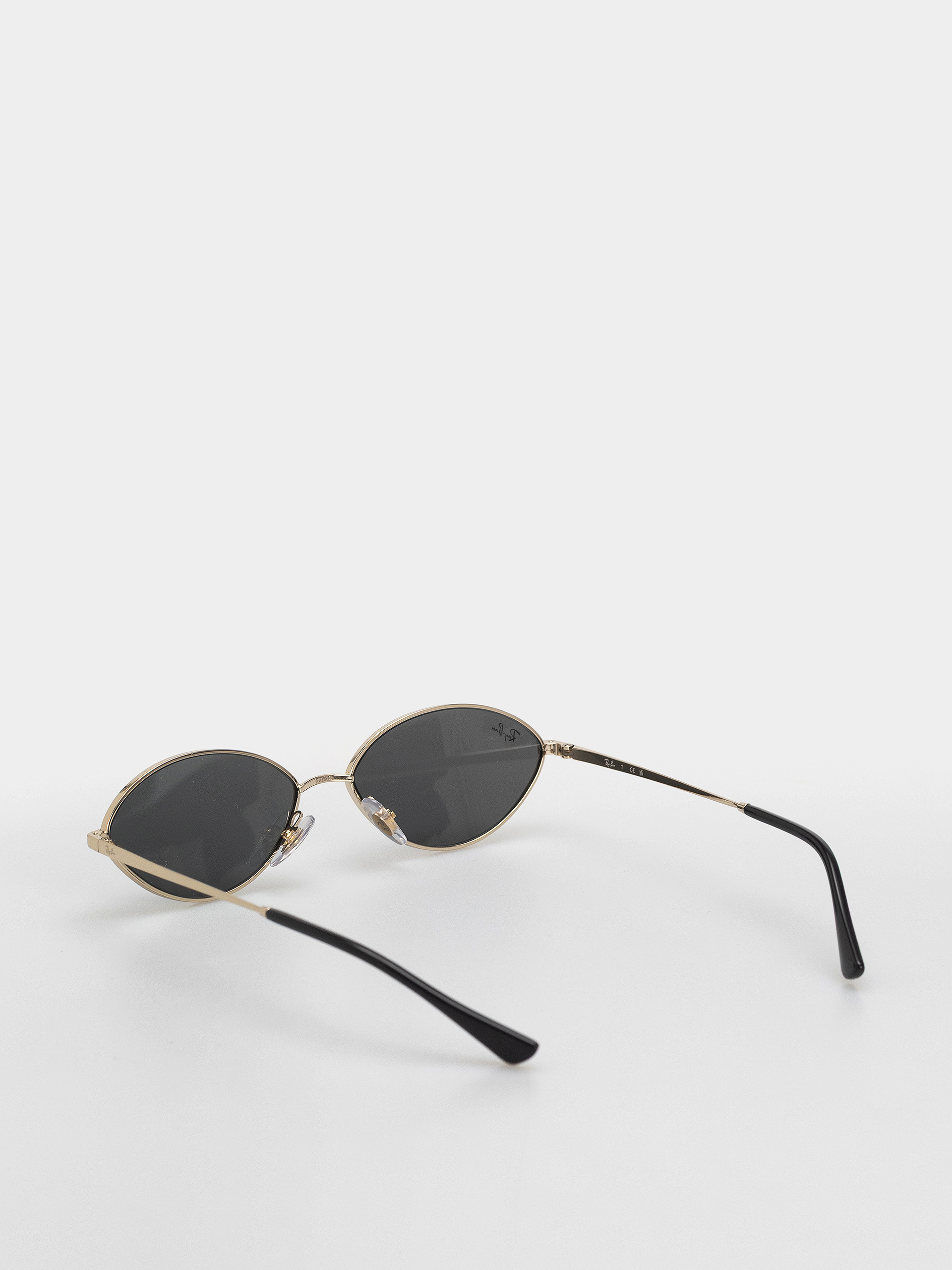 Okulary przeciwsłoneczne Ray-Ban Kai (polerowany jasne złoto/ciemnoszary)