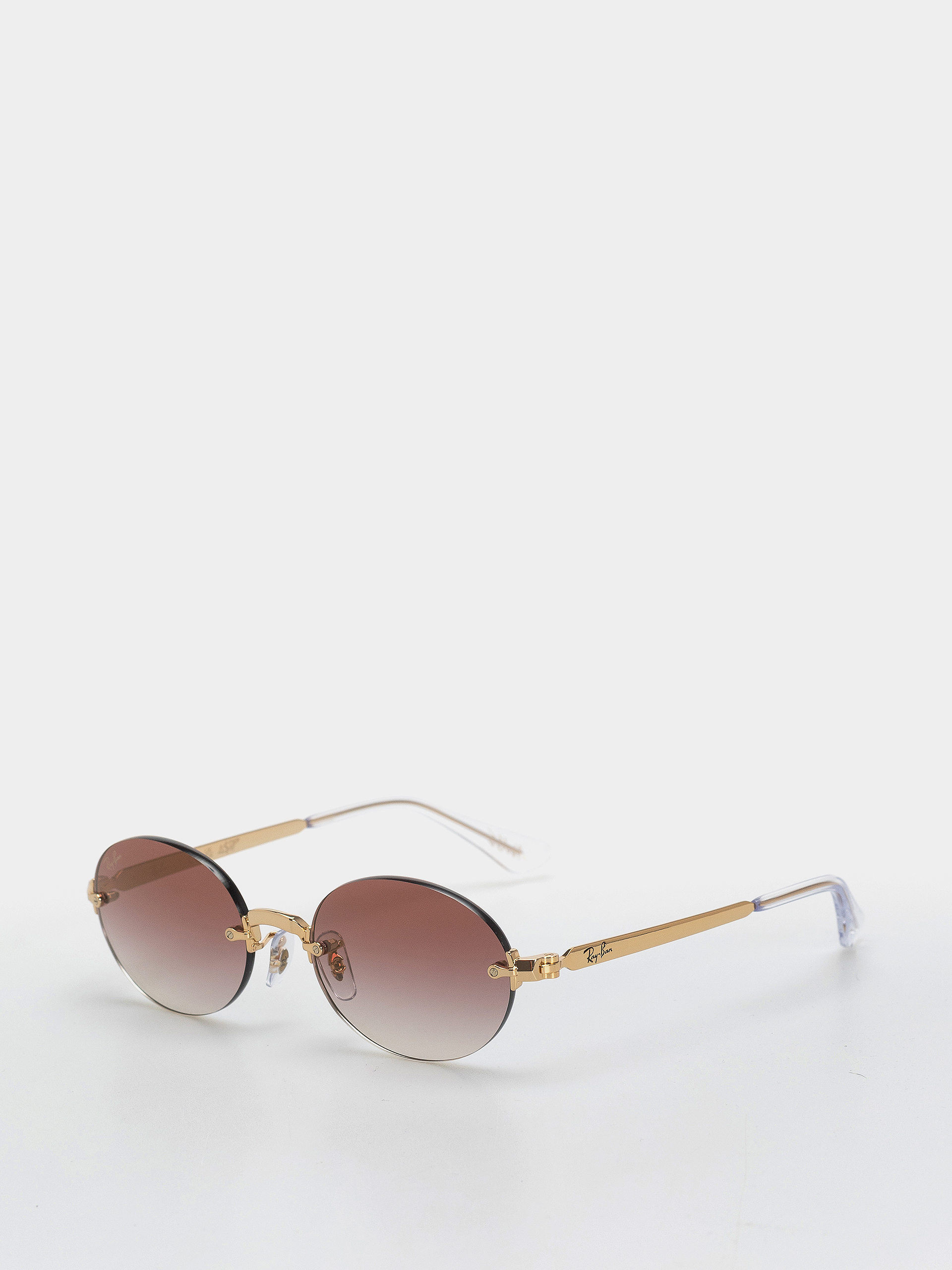 Okulary przeciwsłoneczne Ray-Ban Rb3929 By A$Ap Rocky (polerowany złoto arista/przezroczysty ciemnopurpurowy gradalny)