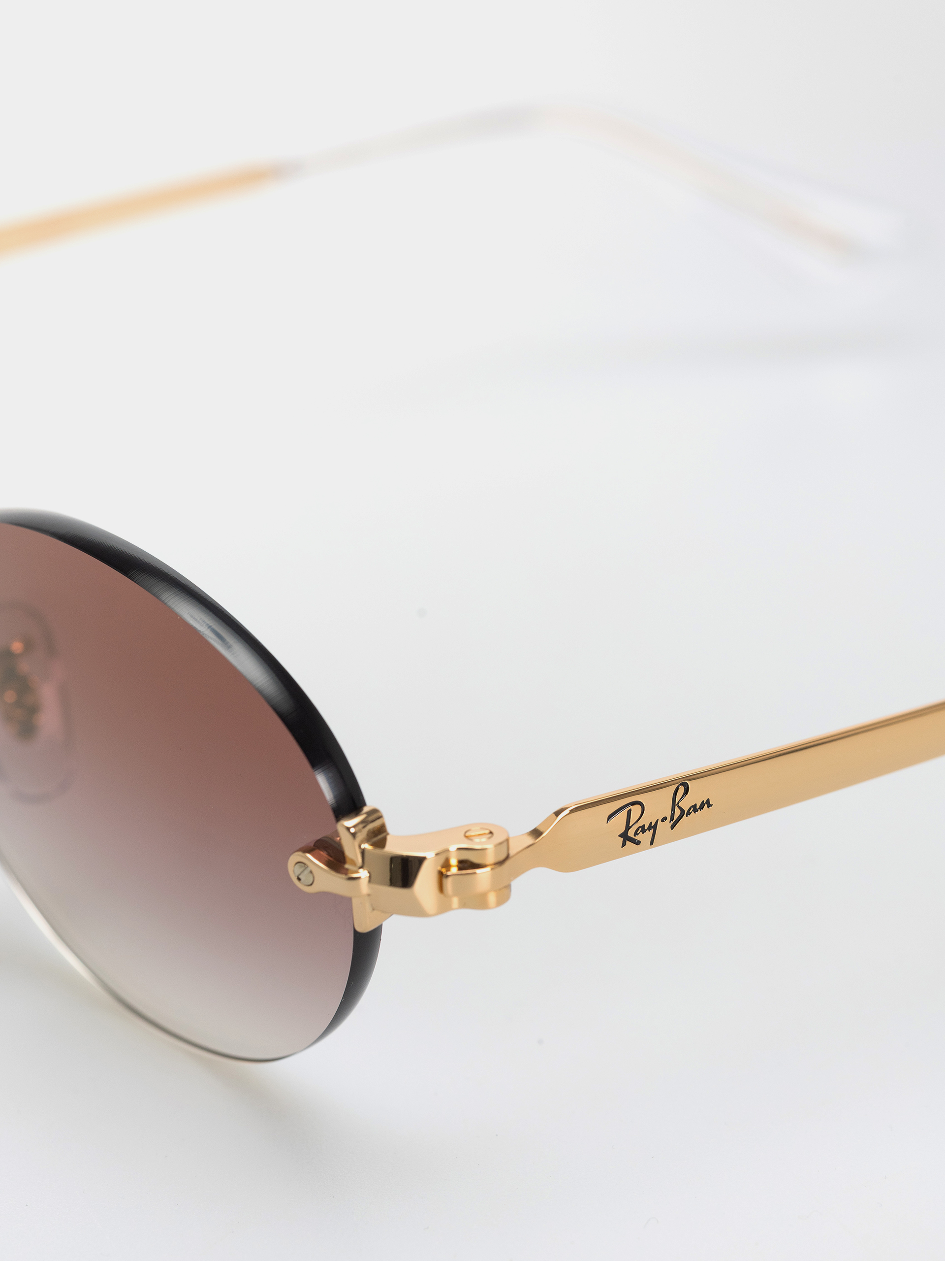 Okulary przeciwsłoneczne Ray-Ban Rb3929 By A$Ap Rocky (polerowany złoto arista/przezroczysty ciemnopurpurowy gradalny)