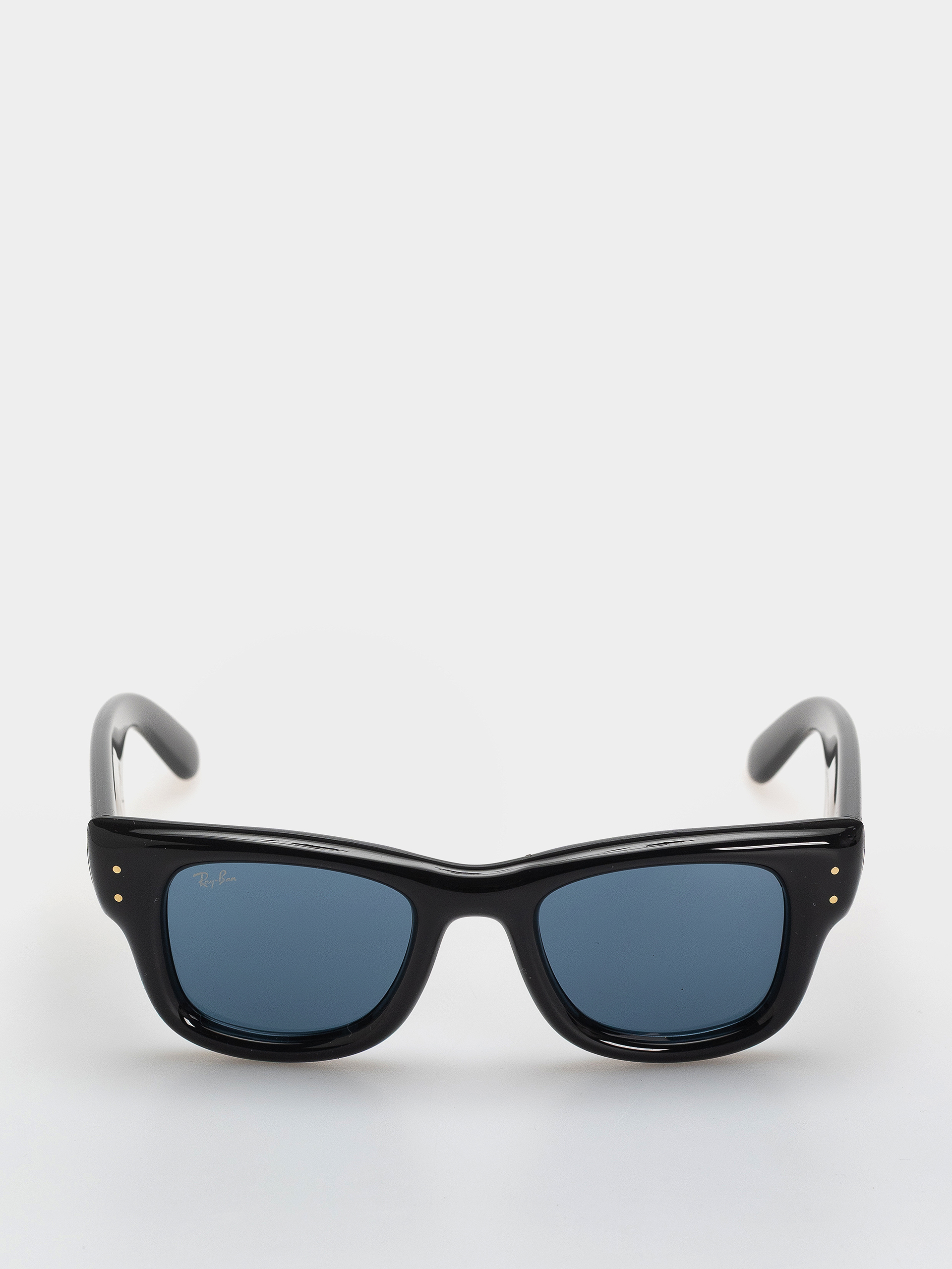 Okulary przeciwsłoneczne Ray-Ban Wayfarer Puffer (polerowany czarny/ciemnoniebieski)