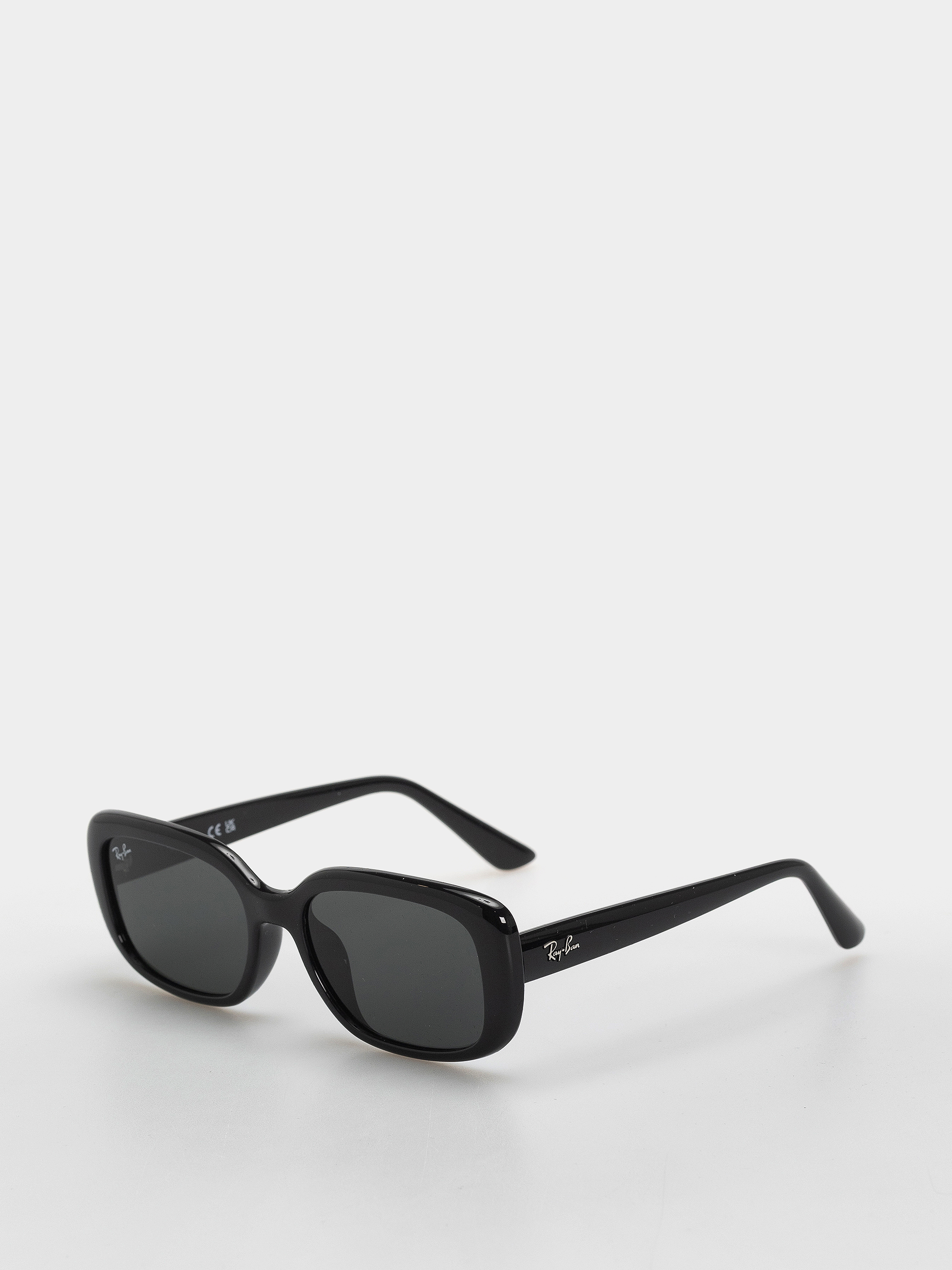 Okulary przeciwsu0142oneczne Ray-Ban Rb4421D (polerowany czarny/ciemnoszary)