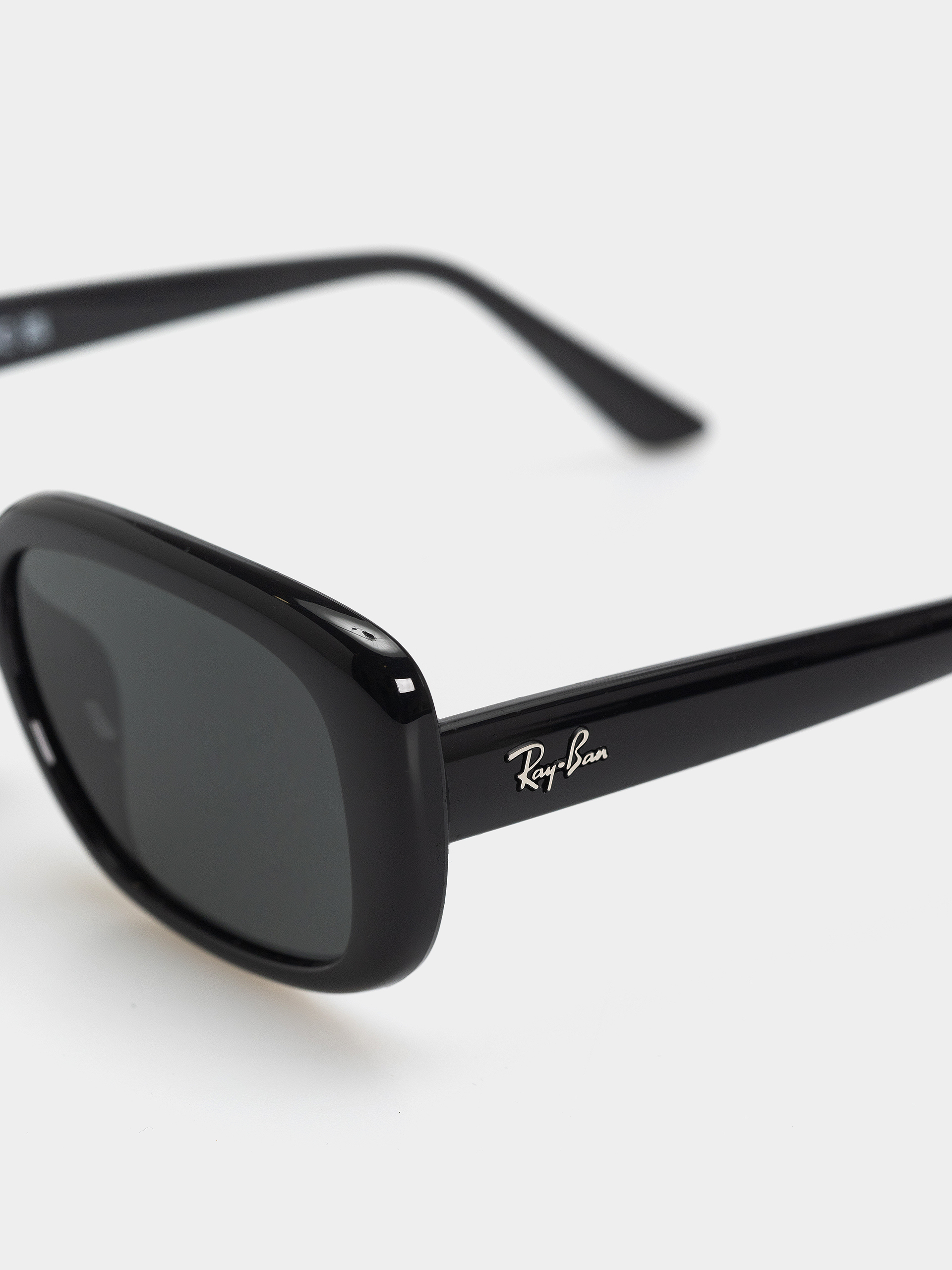 Okulary przeciwsłoneczne Ray-Ban Rb4421D (polerowany czarny/ciemnoszary)
