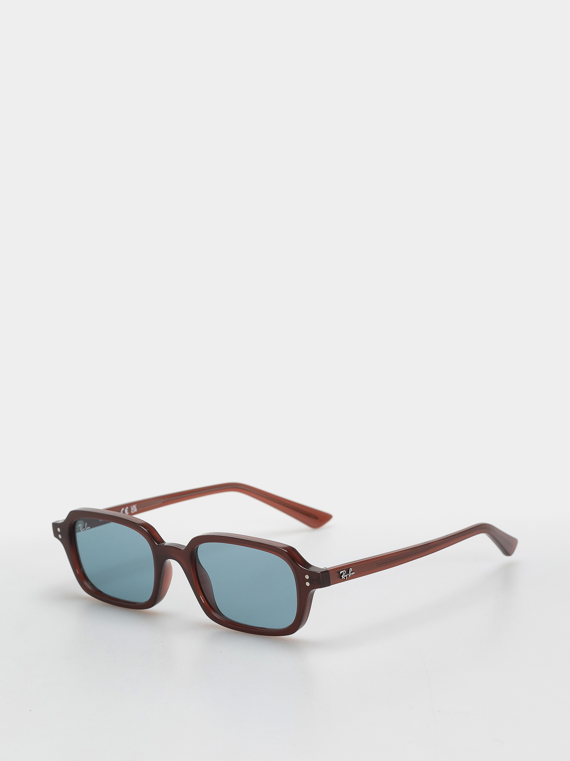 Okulary przeciwsłoneczne Ray-Ban Zuri (polerowany zardzewiały brązowy/niebieski)