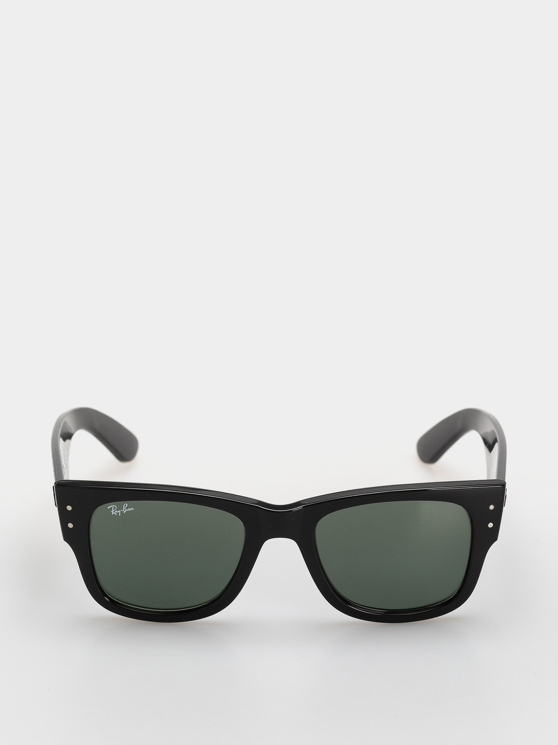 Okulary przeciwsłoneczne Ray-Ban Mega Wayfarer (polerowany czarny/zielony)