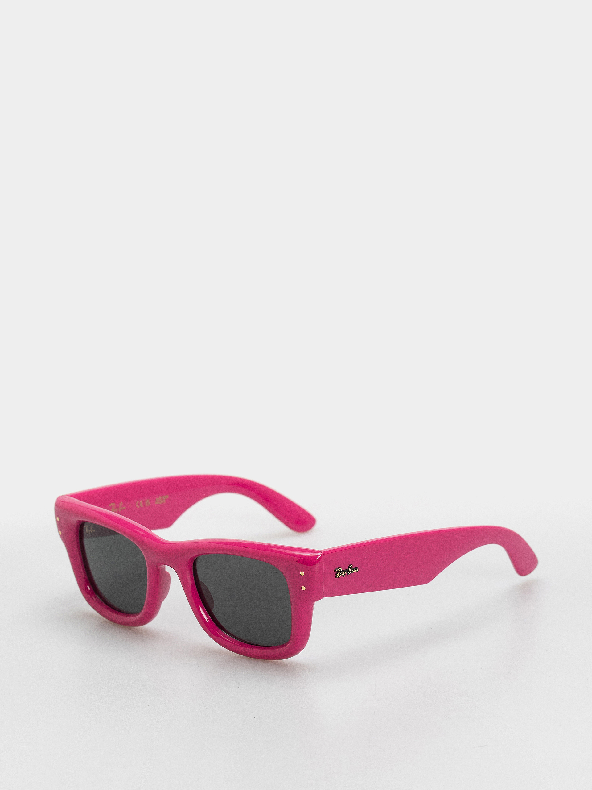 Okulary przeciwsłoneczne Ray-Ban Wayfarer Puffer (polerowany fuksja/ultra czarny)