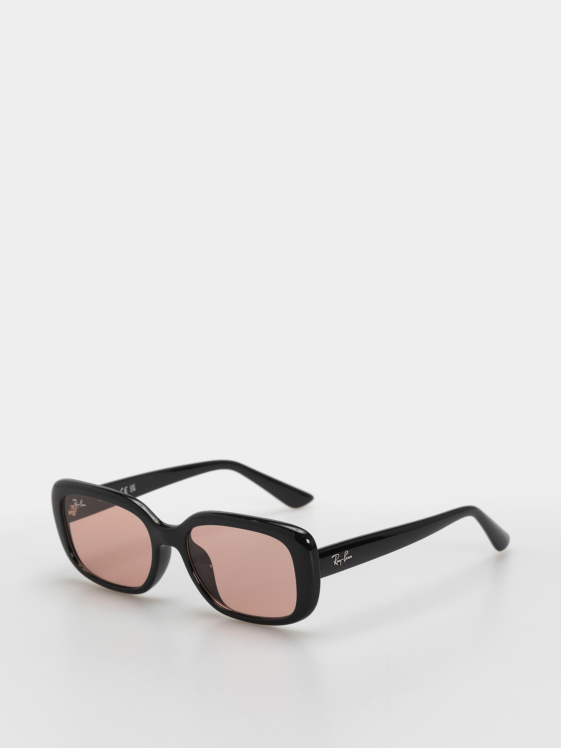 Okulary przeciwsłoneczne Ray-Ban Rb4421D (polerowany czarny/ciemnoróżowe)