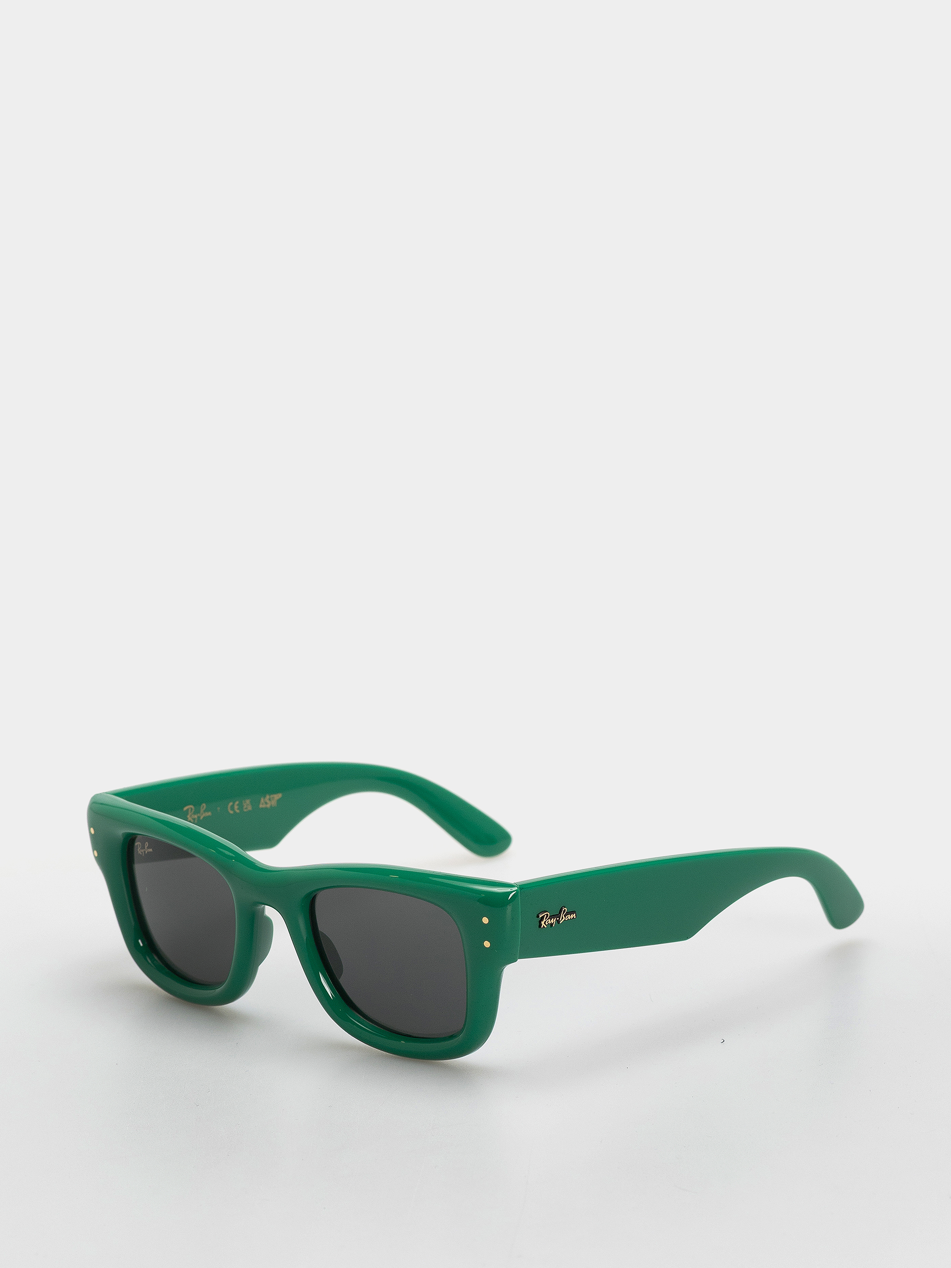 Okulary przeciwsłoneczne Ray-Ban Wayfarer Puffer (polerowany zielony/ultra czarny)