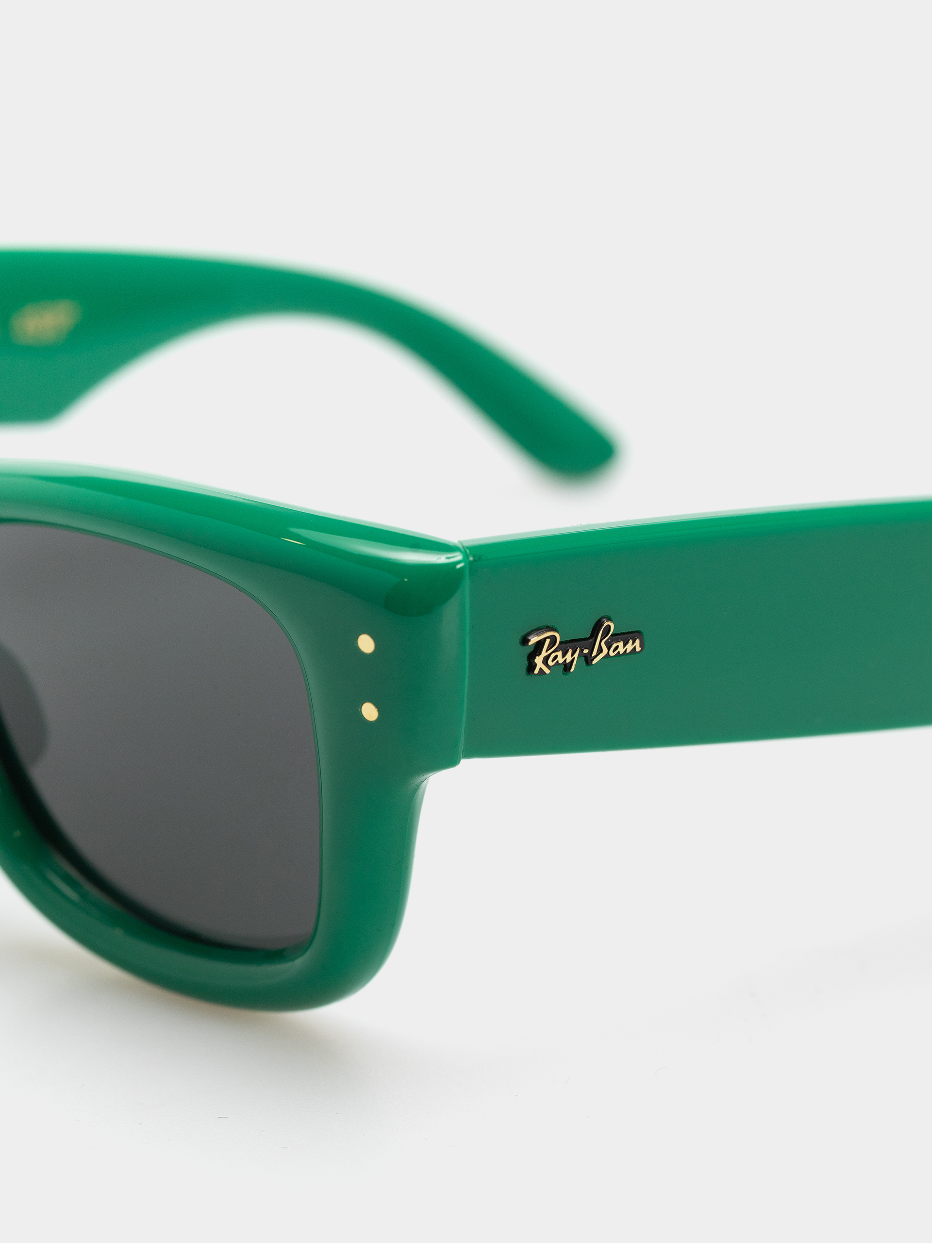 Okulary przeciwsłoneczne Ray-Ban Wayfarer Puffer (polerowany zielony/ultra czarny)