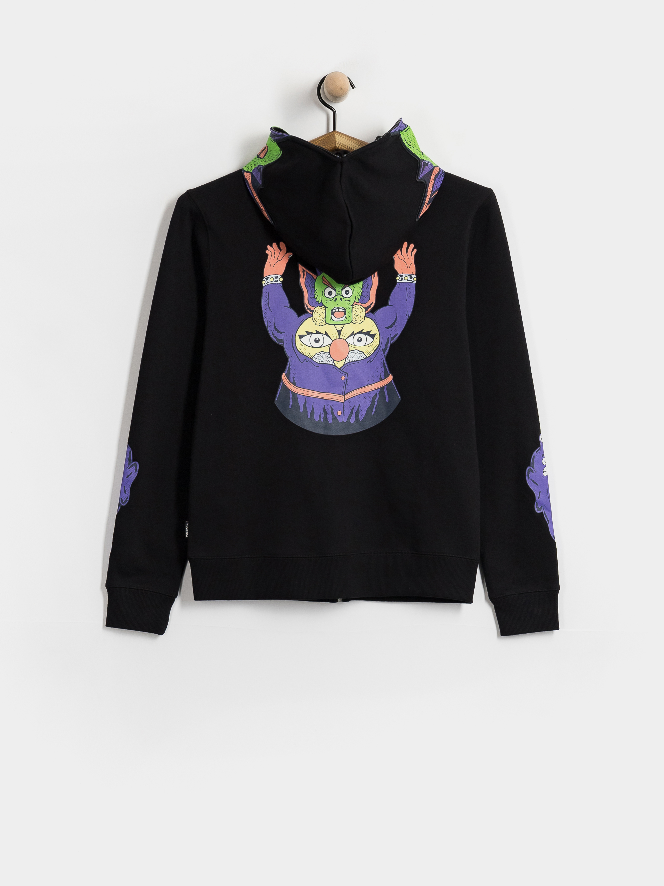 Bluza z kapturem Volcom Fa Ben Sanair Full ZIP JR
