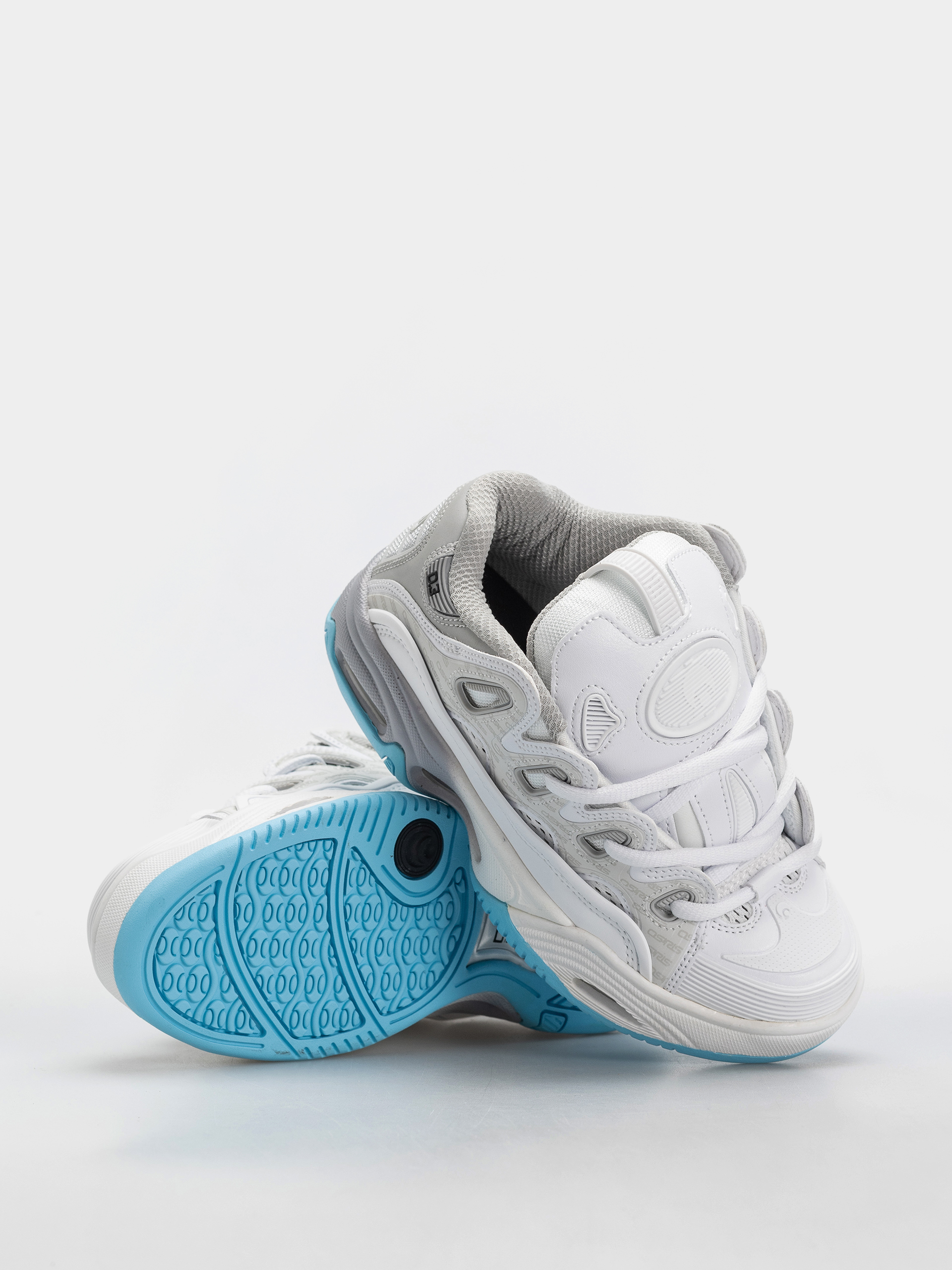 Buty Osiris D3 2001 (white/grey/baby blue)