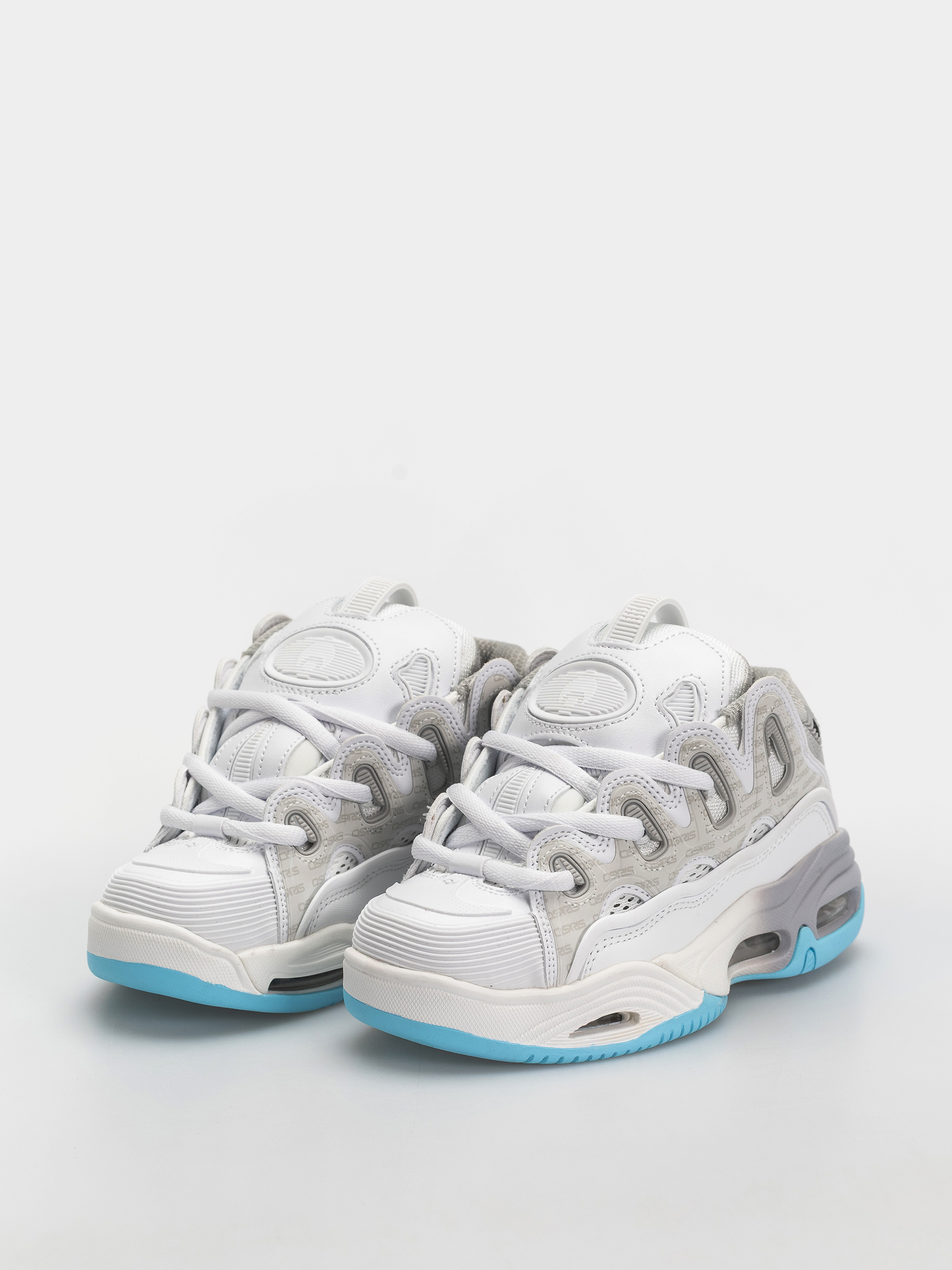 Buty Osiris D3 2001 (white/grey/baby blue)
