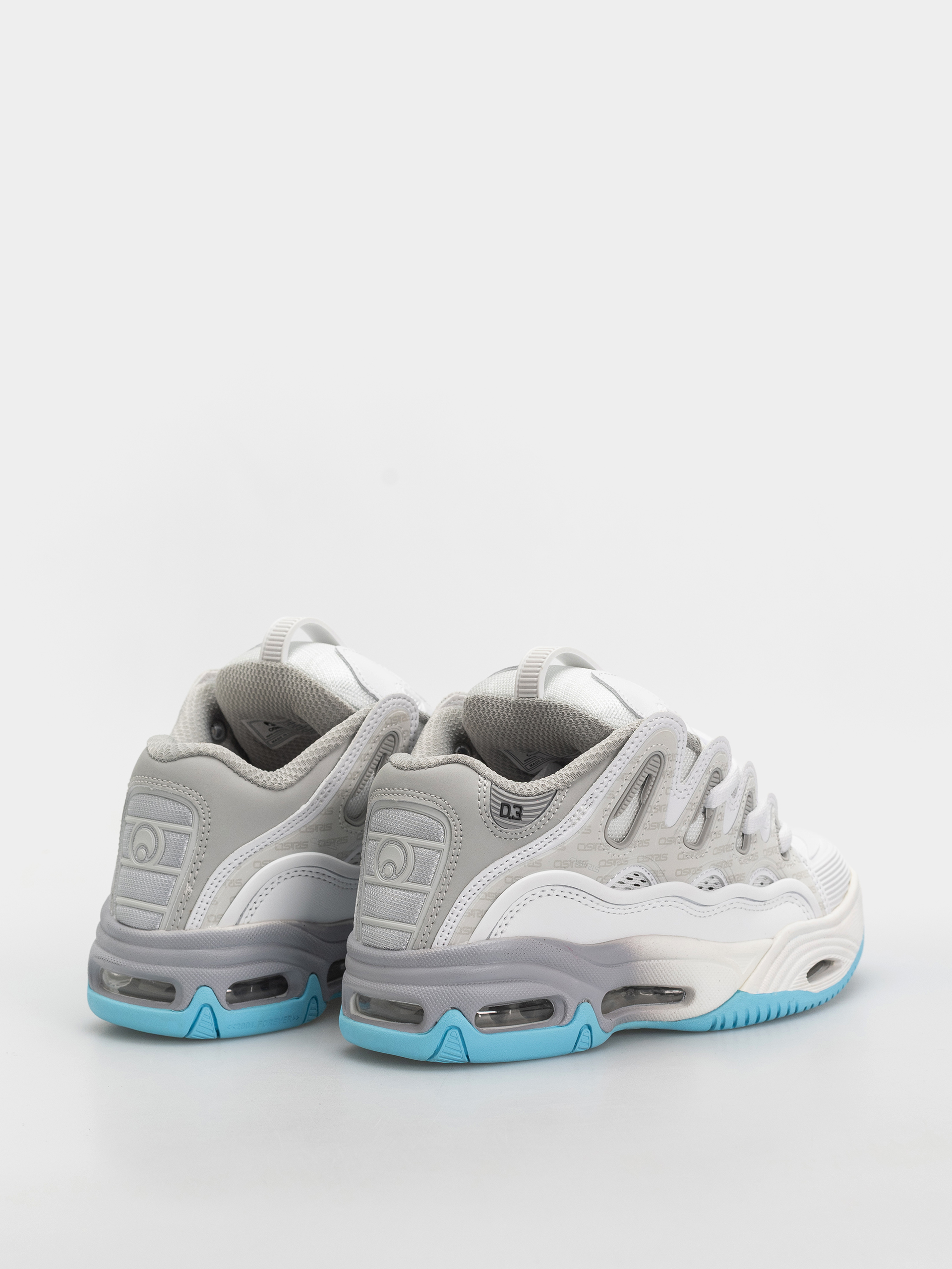 Buty Osiris D3 2001 (white/grey/baby blue)