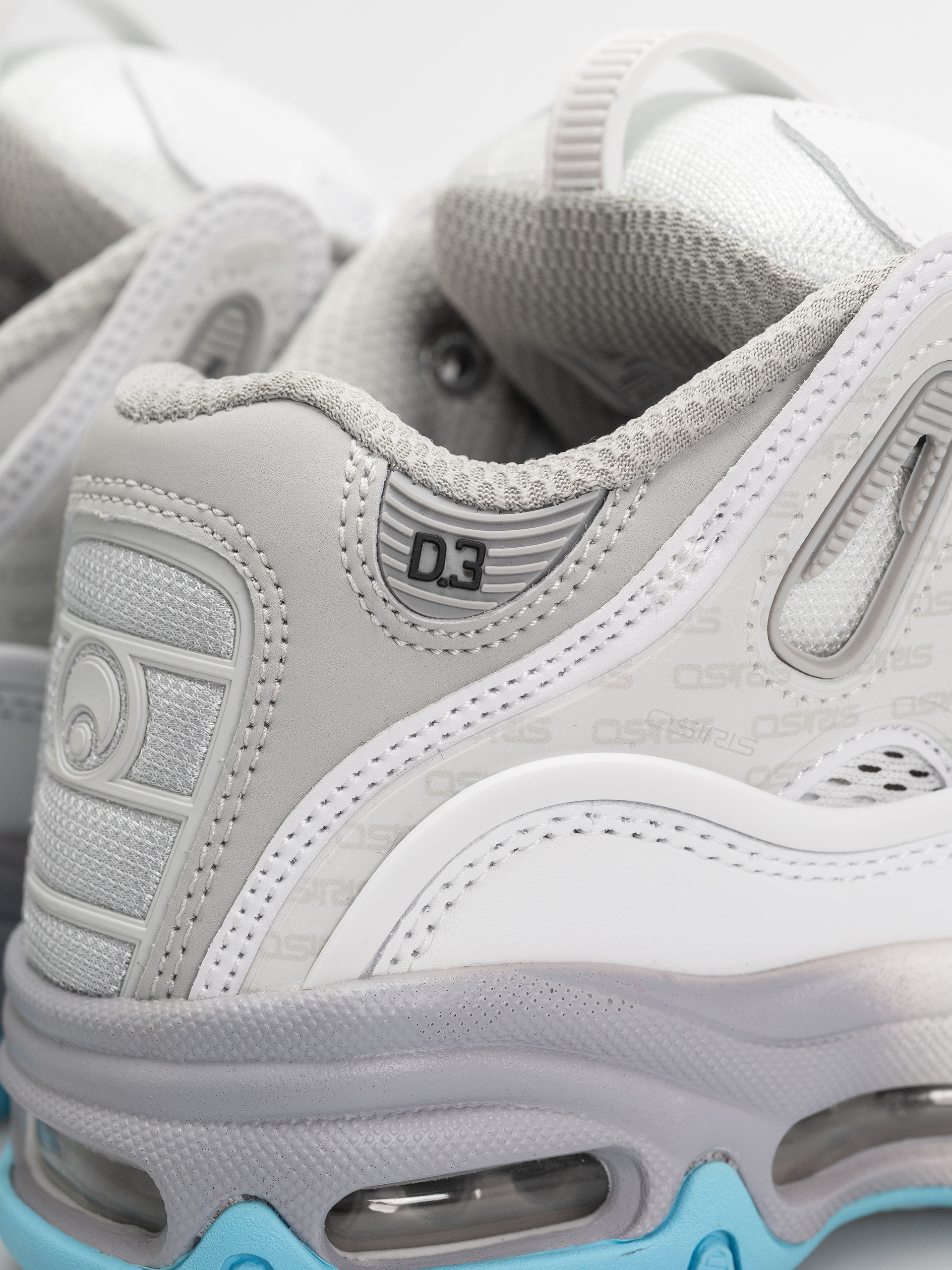 Buty Osiris D3 2001 (white/grey/baby blue)
