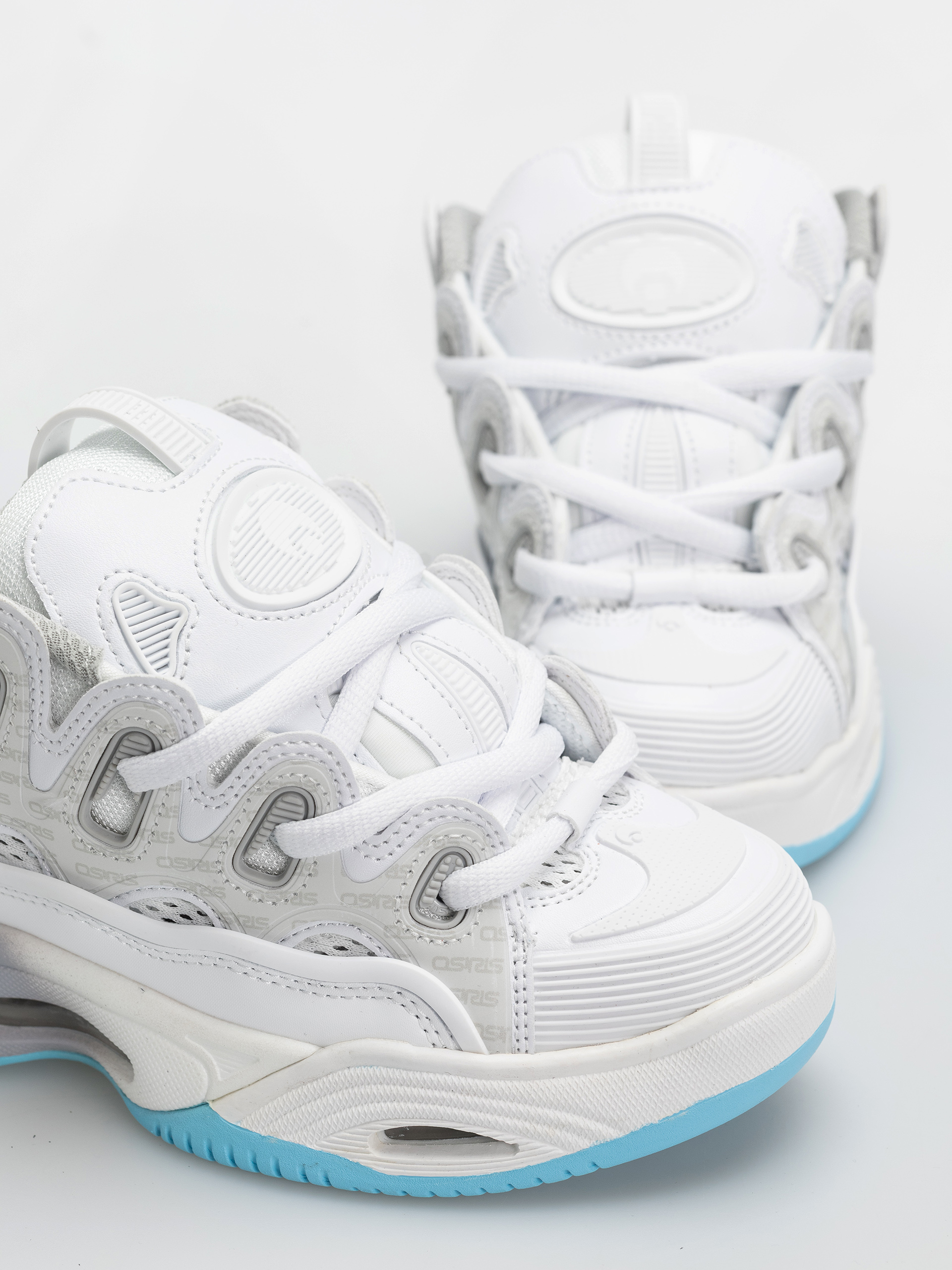 Buty Osiris D3 2001 (white/grey/baby blue)