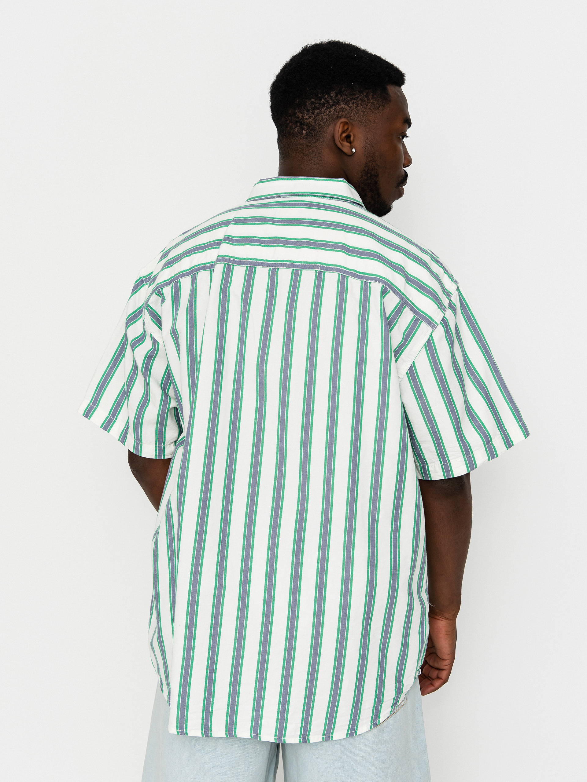 Koszula Vans Lawson Stripe (white/vivid ver)