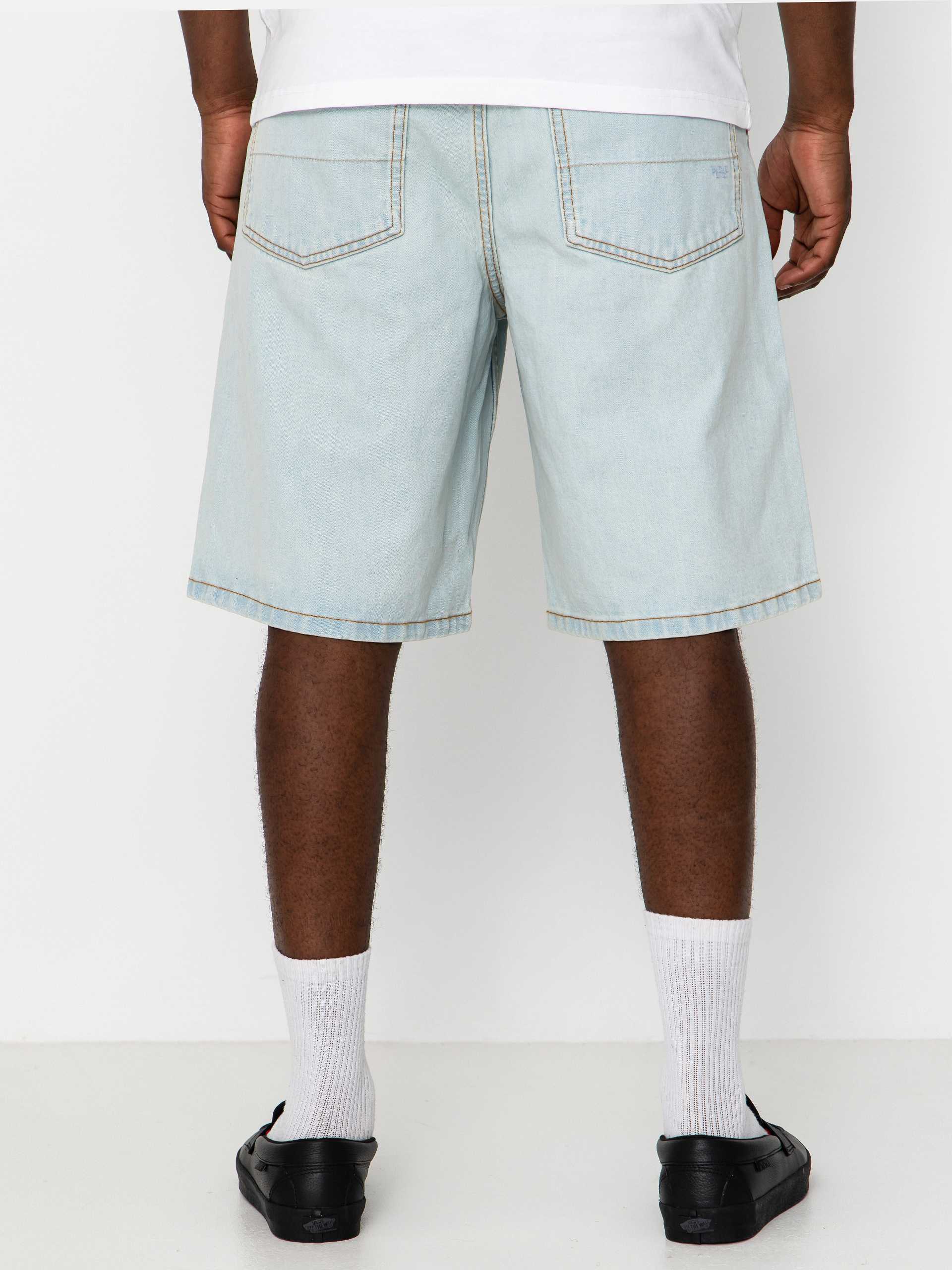 Szorty Vans Lx Check 5 Baggy Denim (blue ice)