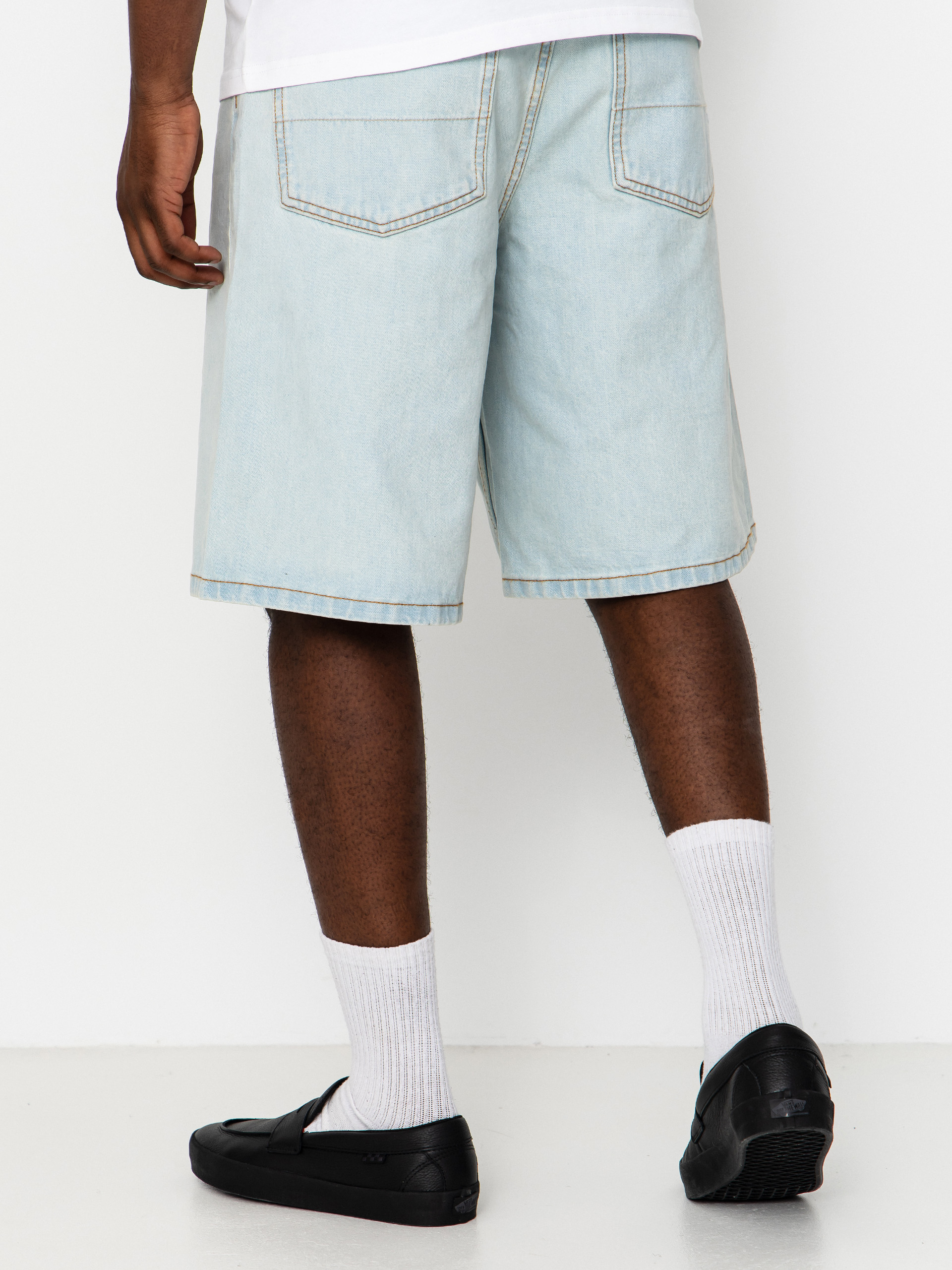 Szorty Vans Lx Check 5 Baggy Denim (blue ice)