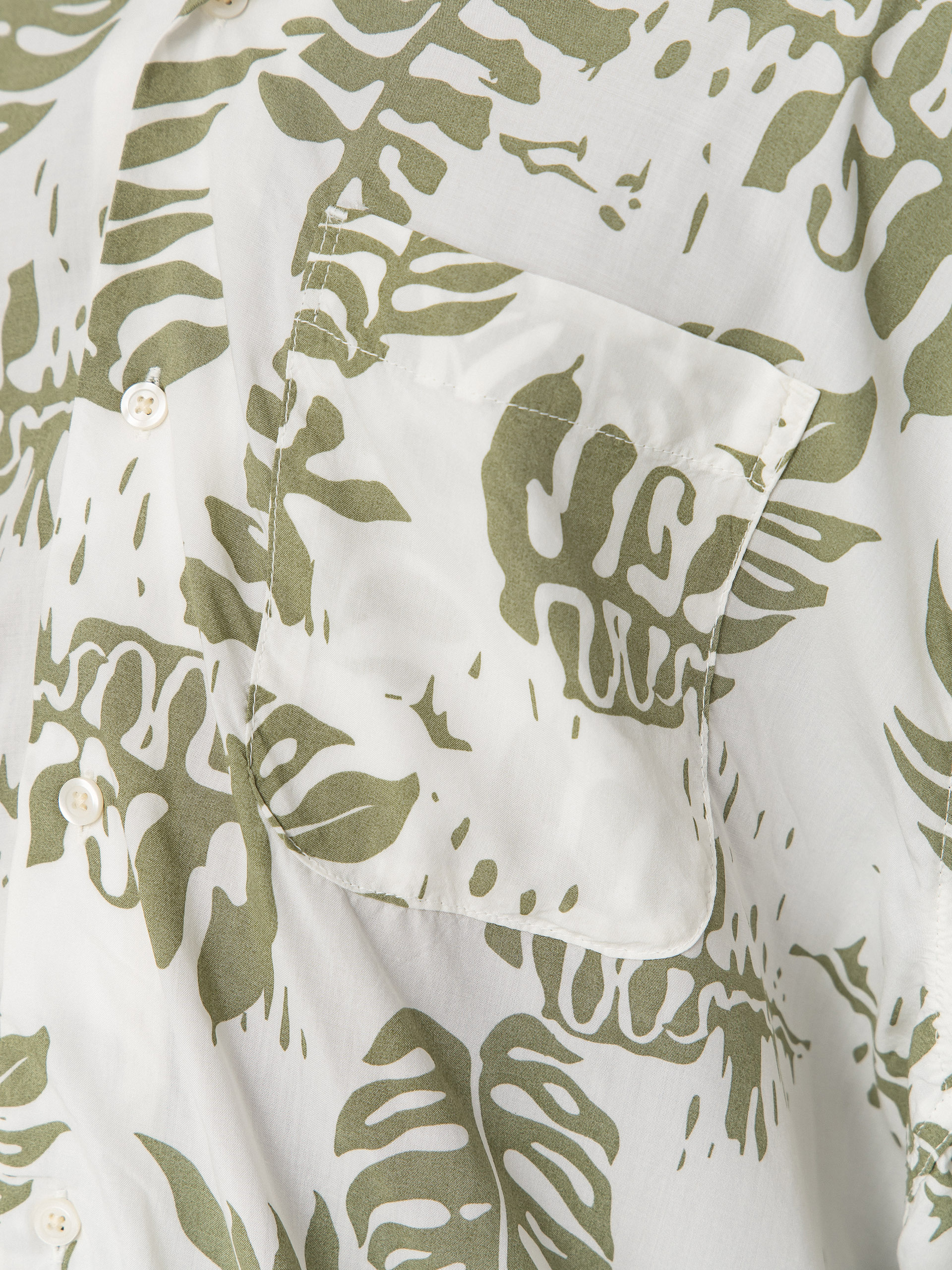 Koszula Vans Van Doren Printed Camp (soft sage)