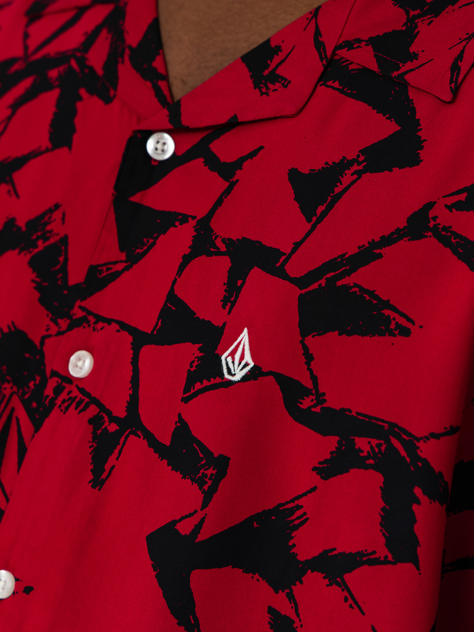 Koszula Volcom Boldstone (sangria)
