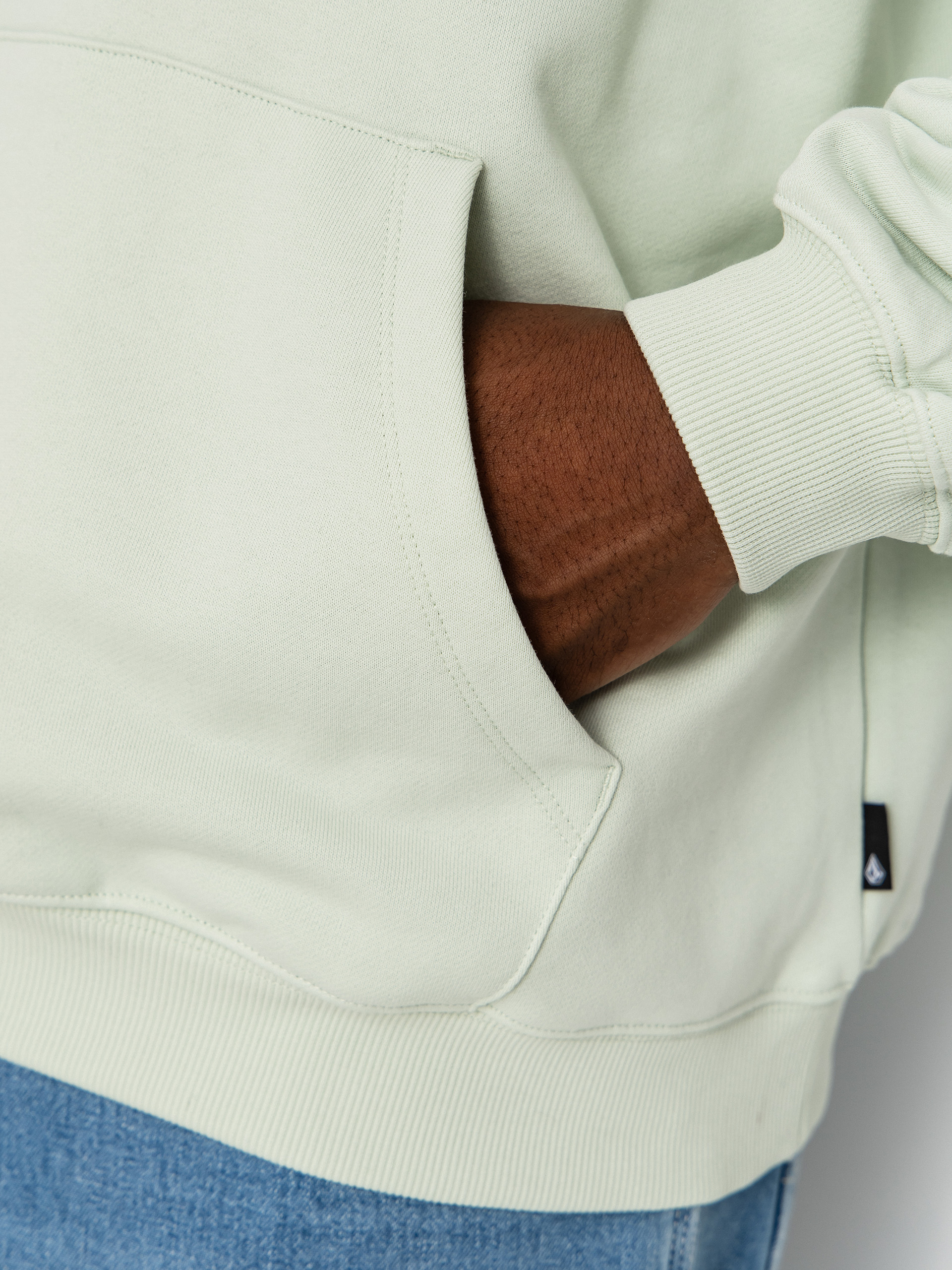 Bluza z kapturem Volcom Handerry HD (pale aqua)