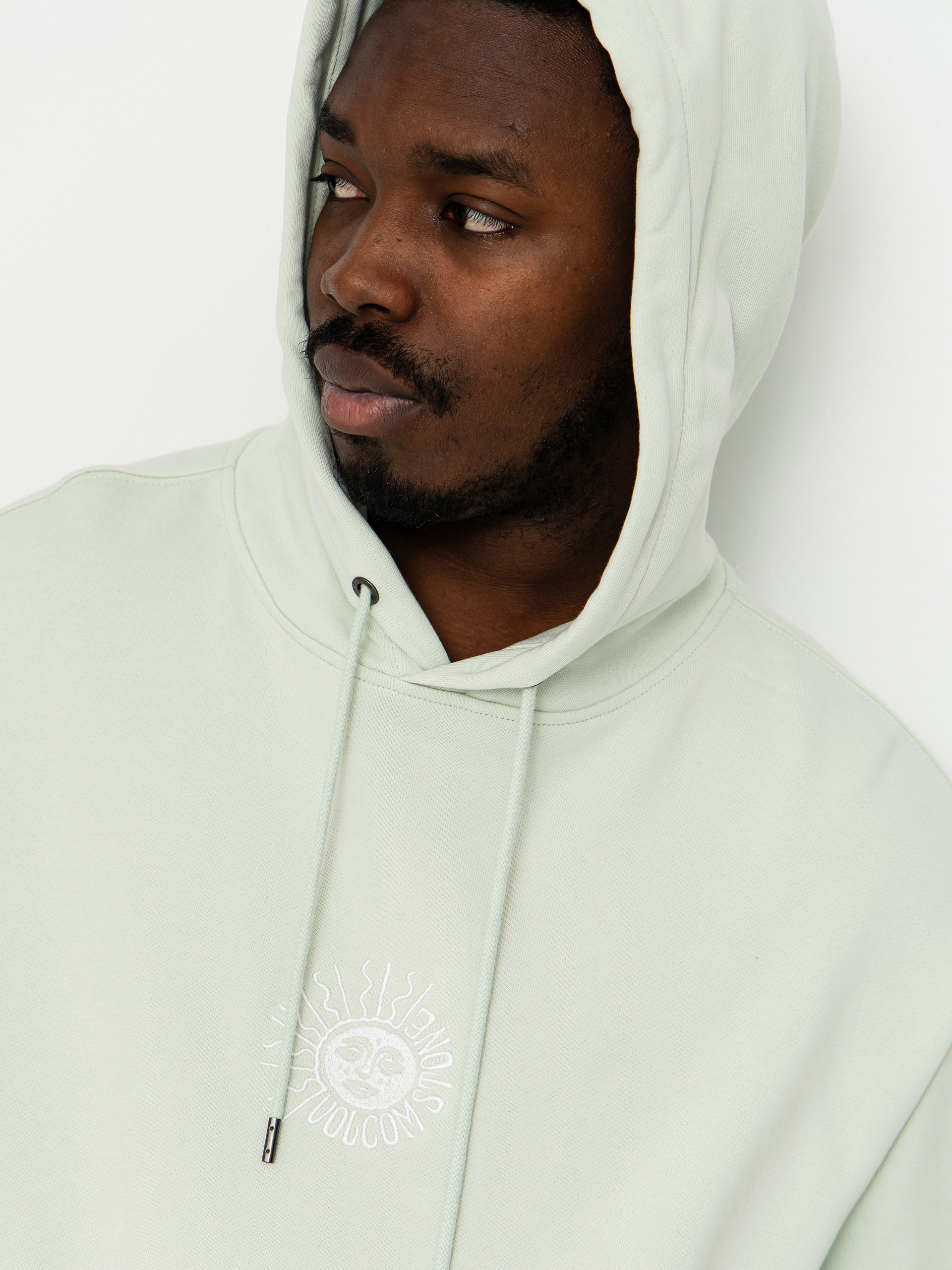 Bluza z kapturem Volcom Handerry HD (pale aqua)