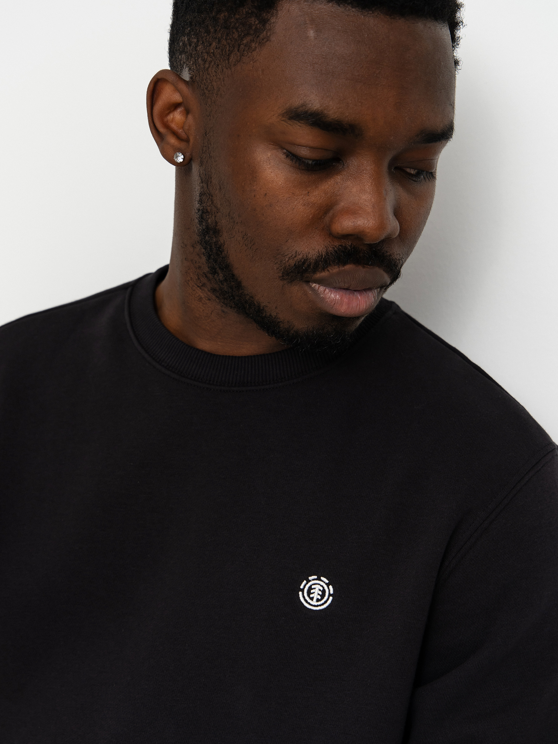 Bluza Element Icon Embroidery (flint black)