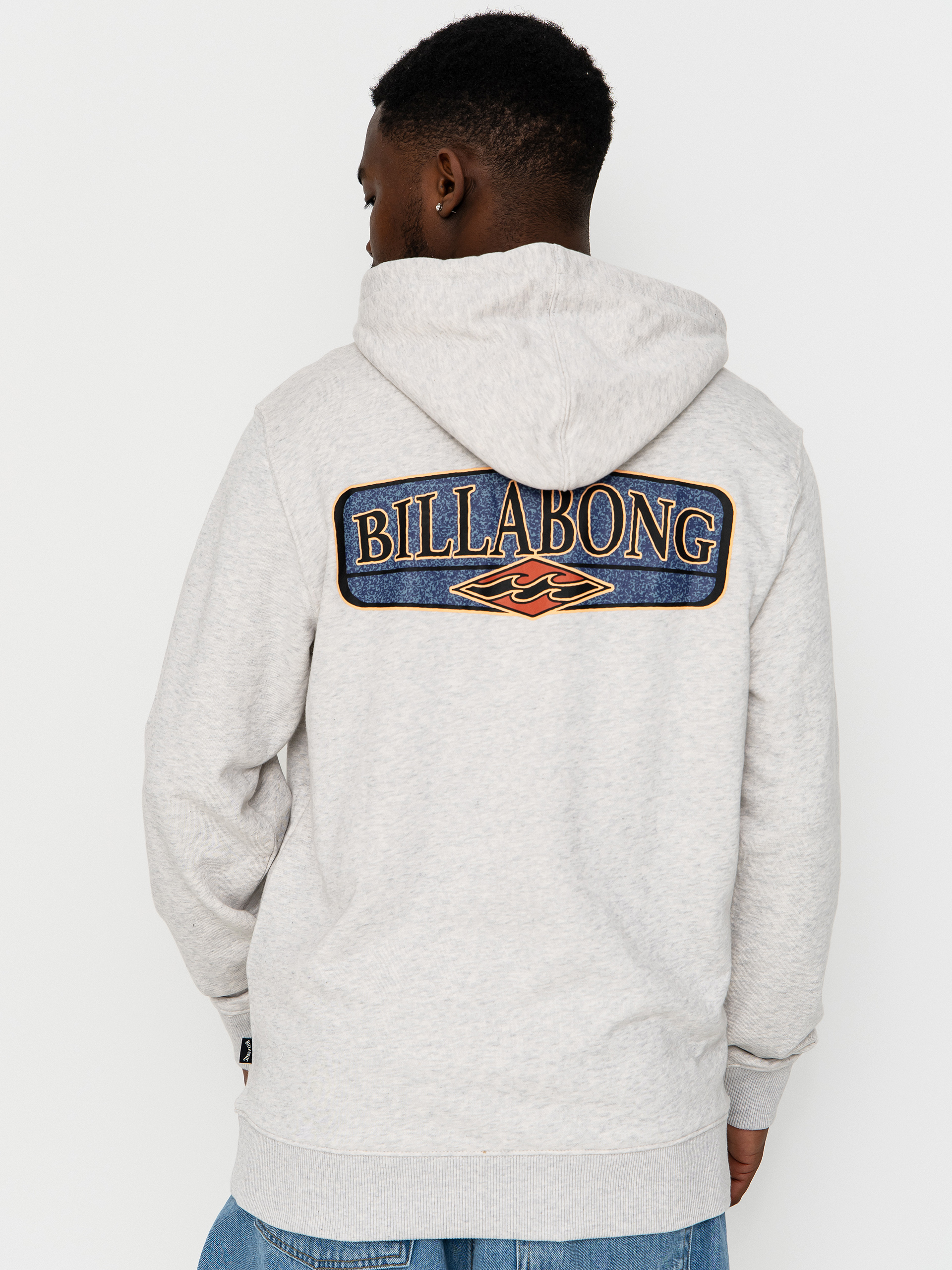 Bluza z kapturem Billabong Foundation HD (light grey heather)