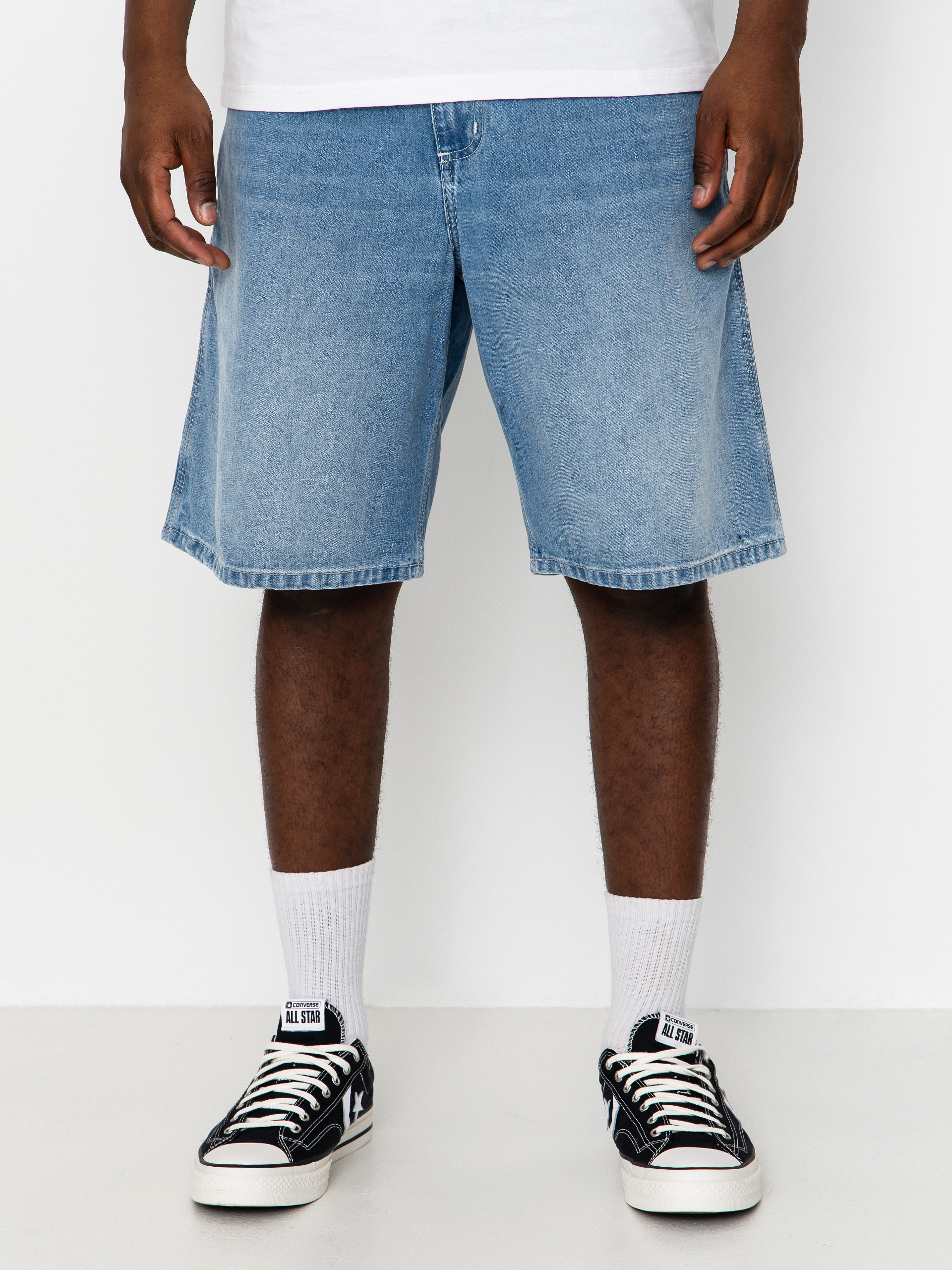 Szorty Carhartt WIP Simple (blue light true washed)