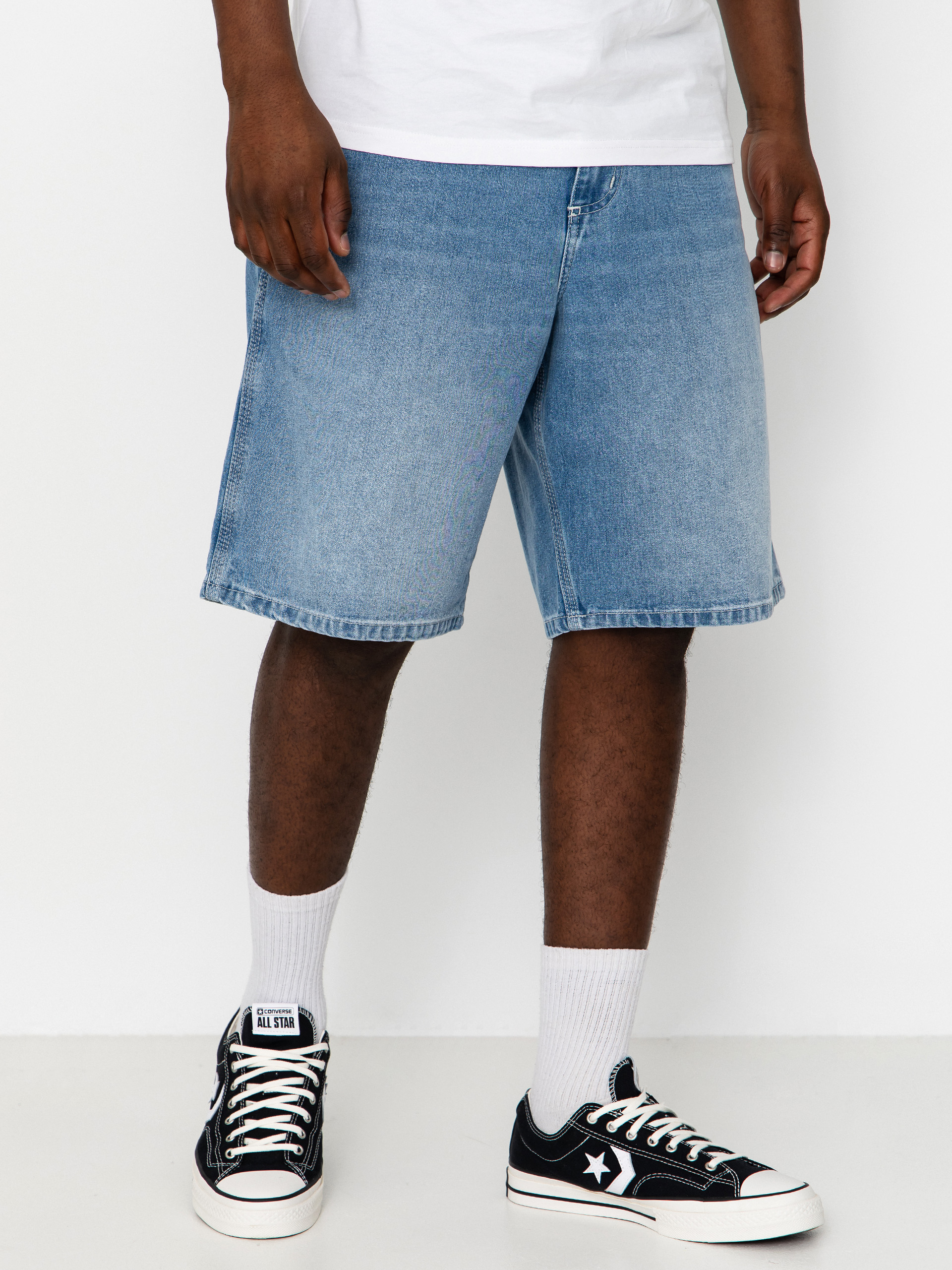 Szorty Carhartt WIP Simple (blue light true washed)