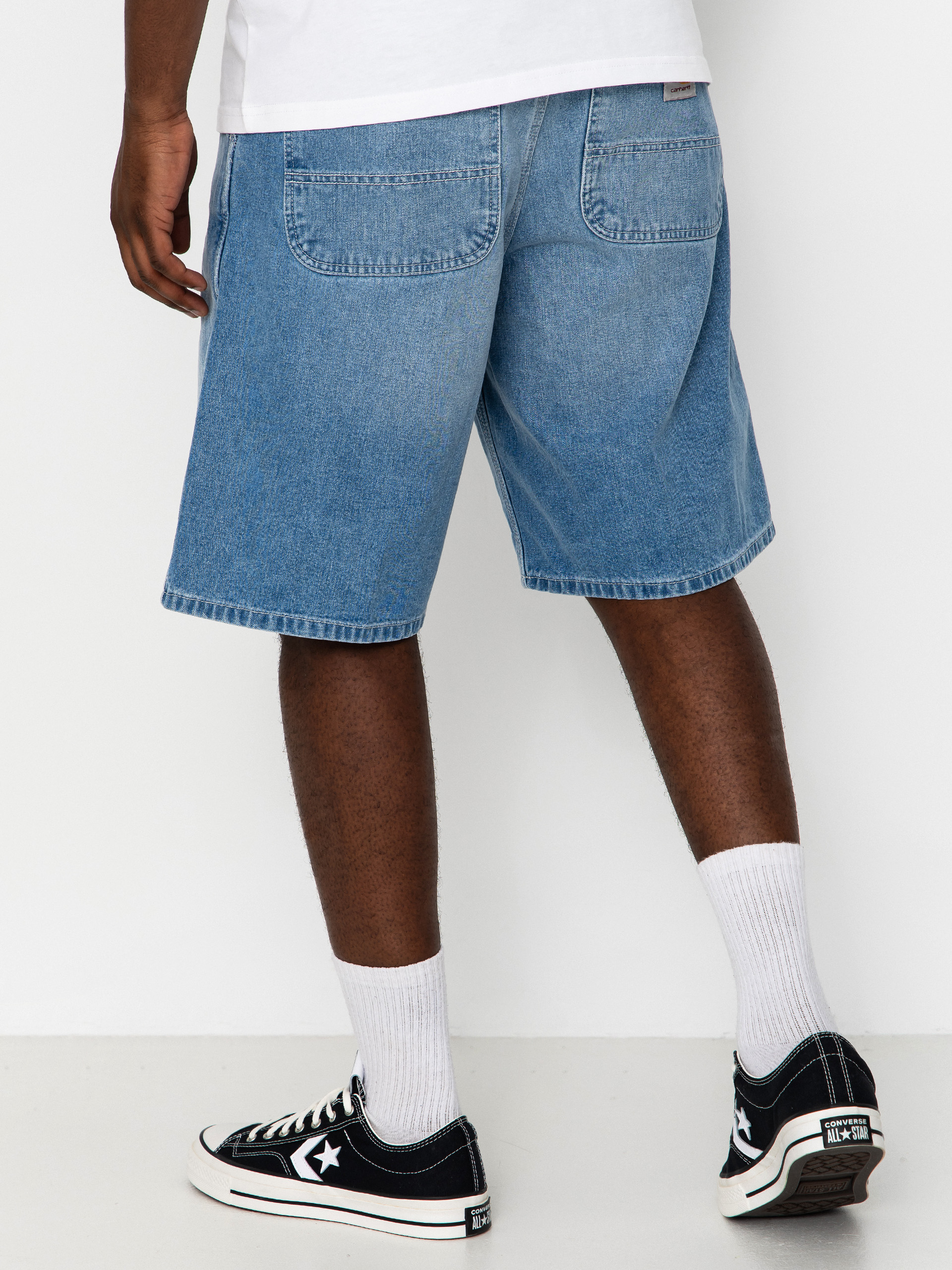 Szorty Carhartt WIP Simple (blue light true washed)