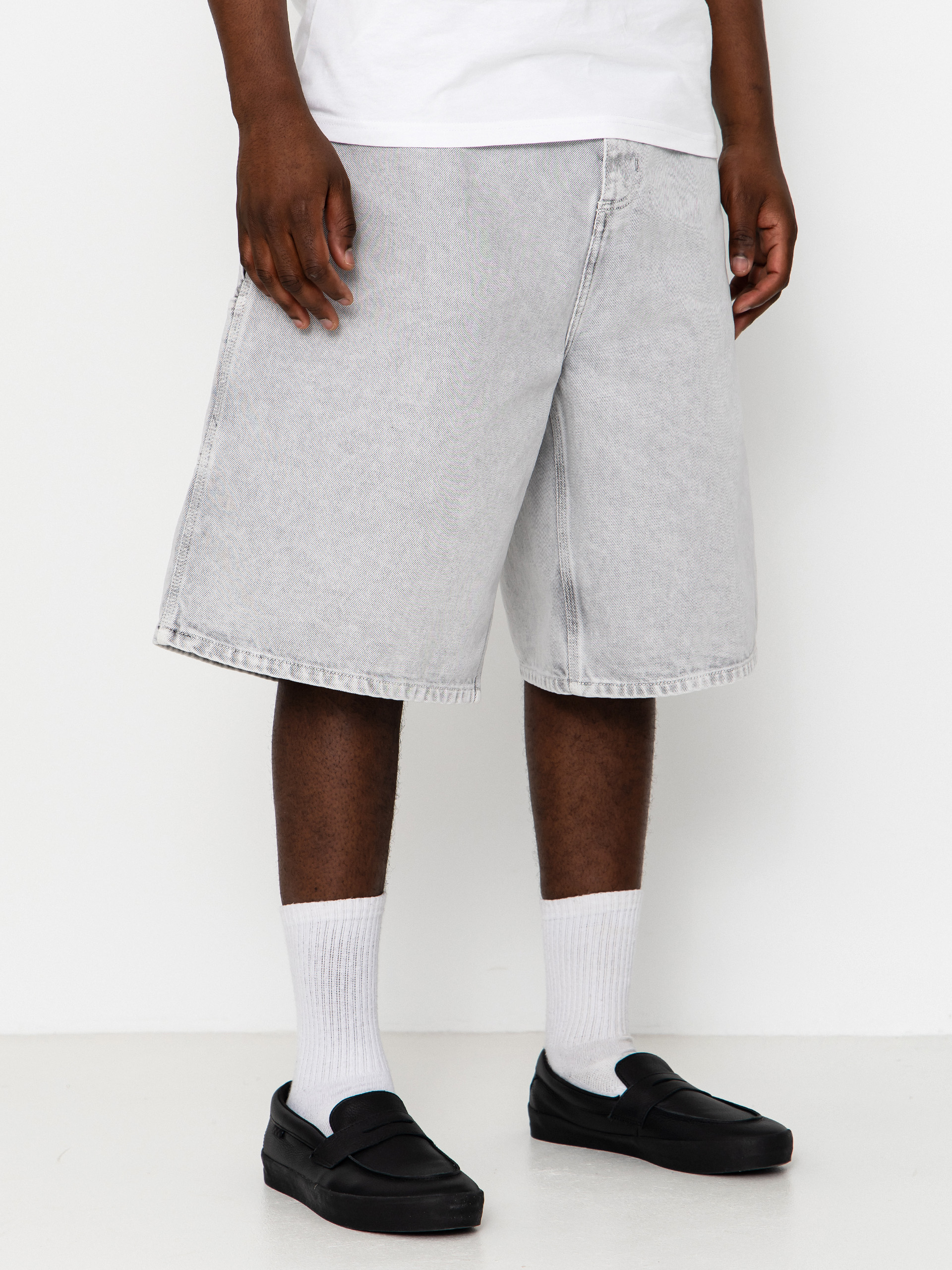 Szorty Carhartt WIP OG Single Knee (black chalk wash)