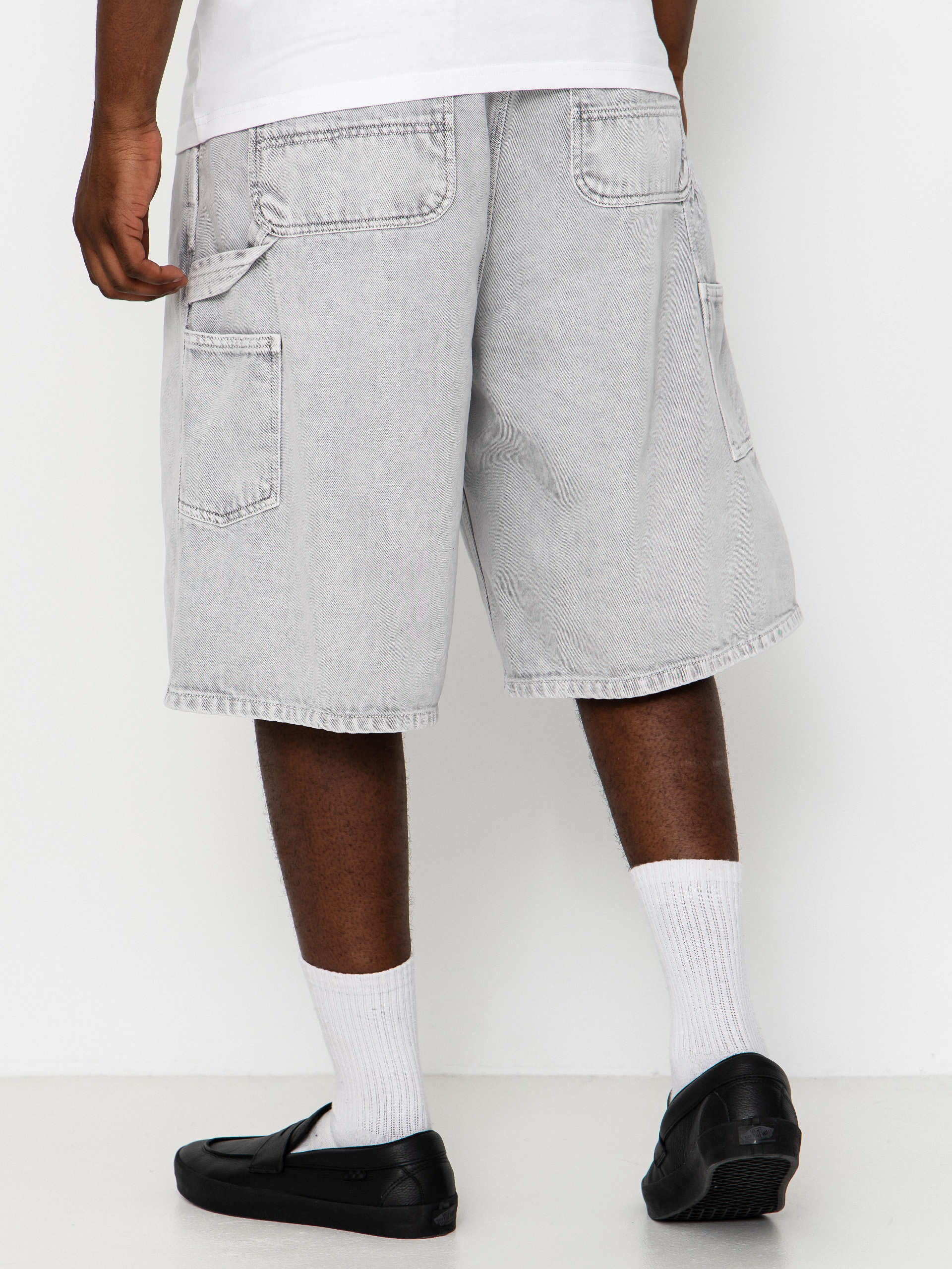 Szorty Carhartt WIP OG Single Knee (black chalk wash)