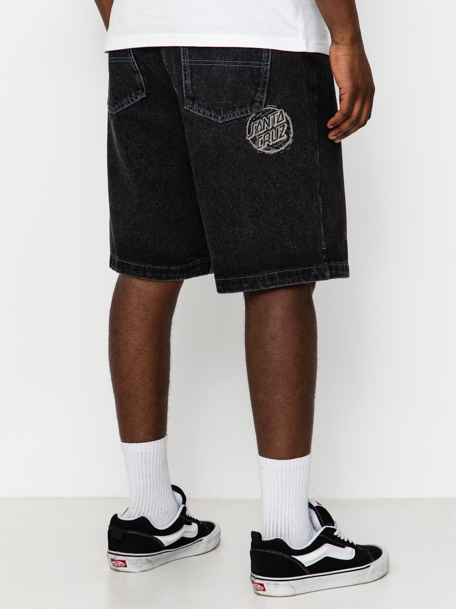 Szorty Santa Cruz Stamped Big (black)