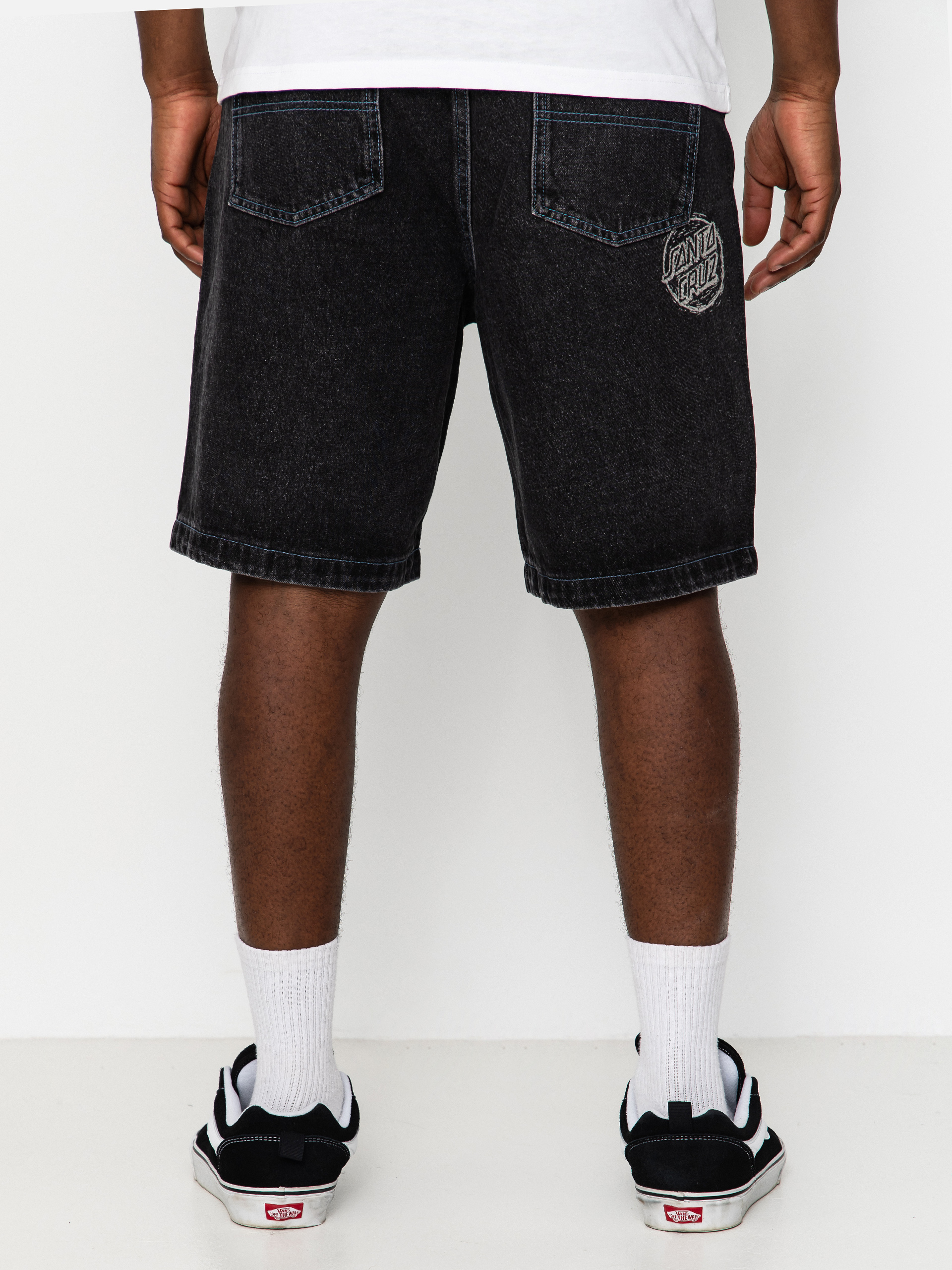 Szorty Santa Cruz Stamped Big (black)