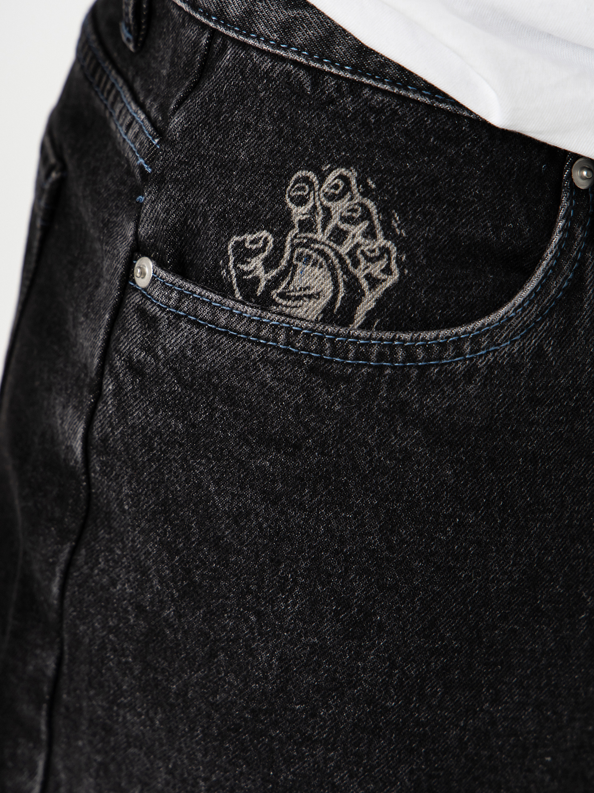 Szorty Santa Cruz Stamped Big (black)