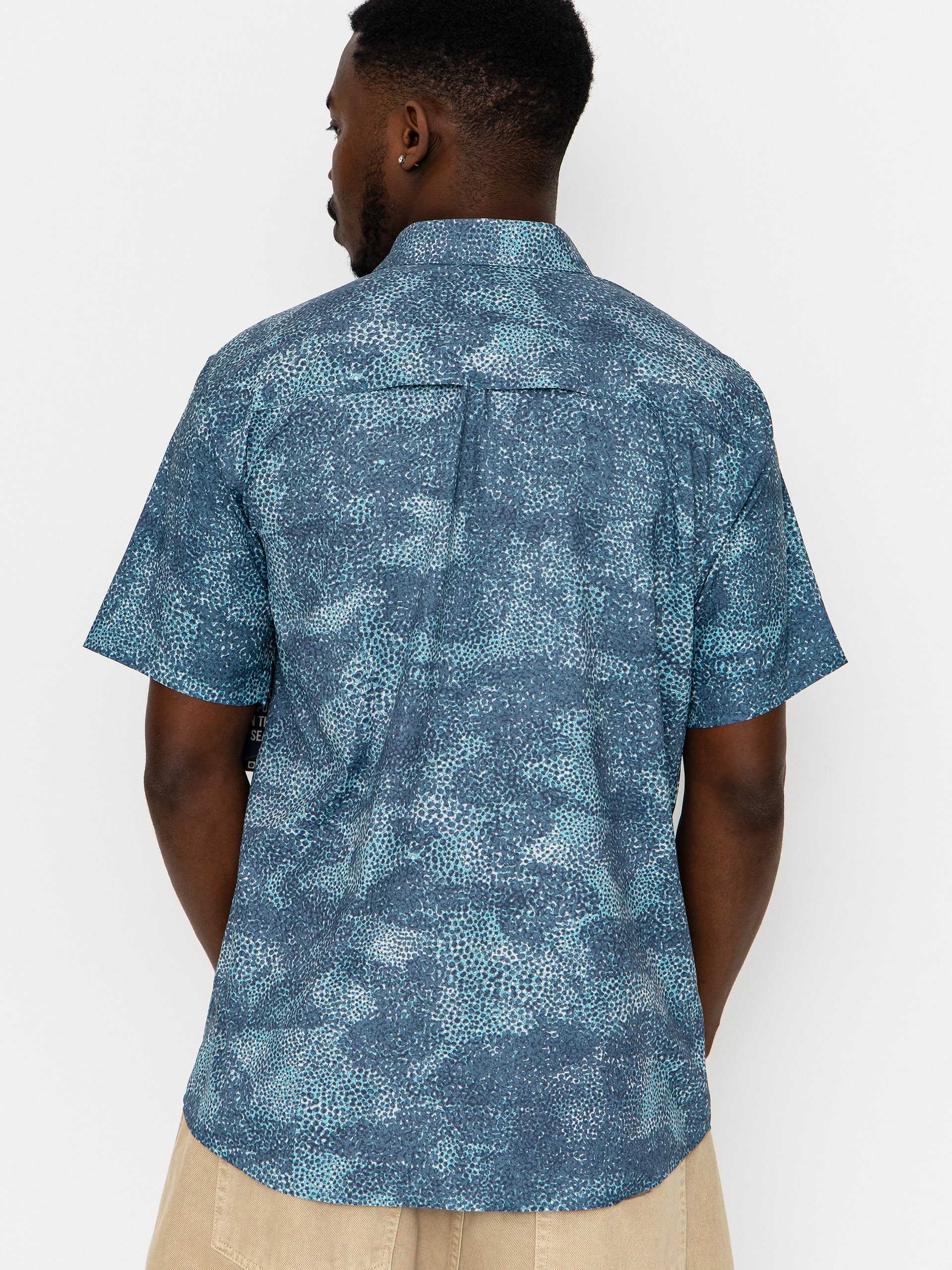 Koszula Salty Crew Flagship Uv Button Up (dark navy)