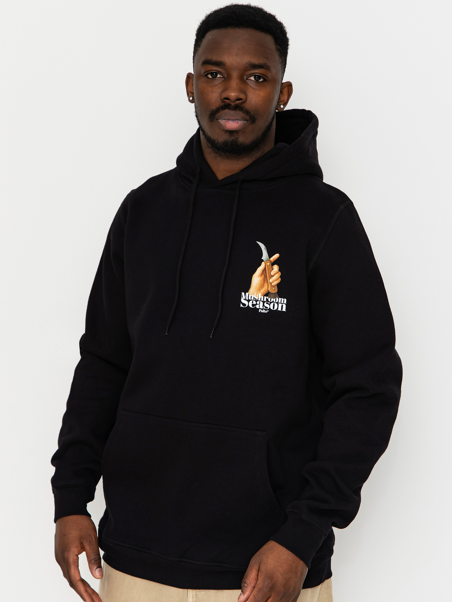 Bluza z kapturem Palto Mushroom Hunter HD (black)