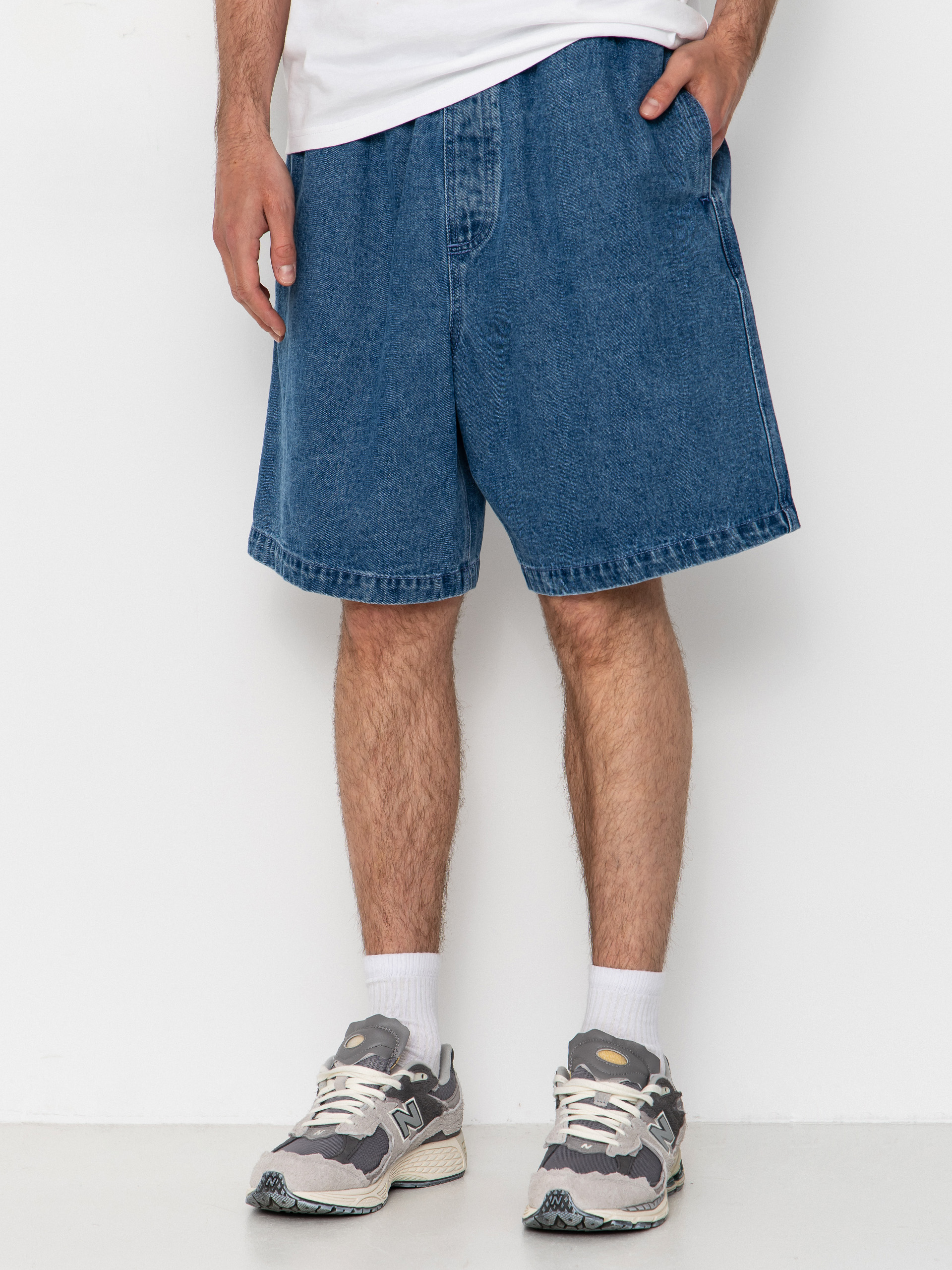 Szorty OBEY Easy Denim (light indigo)