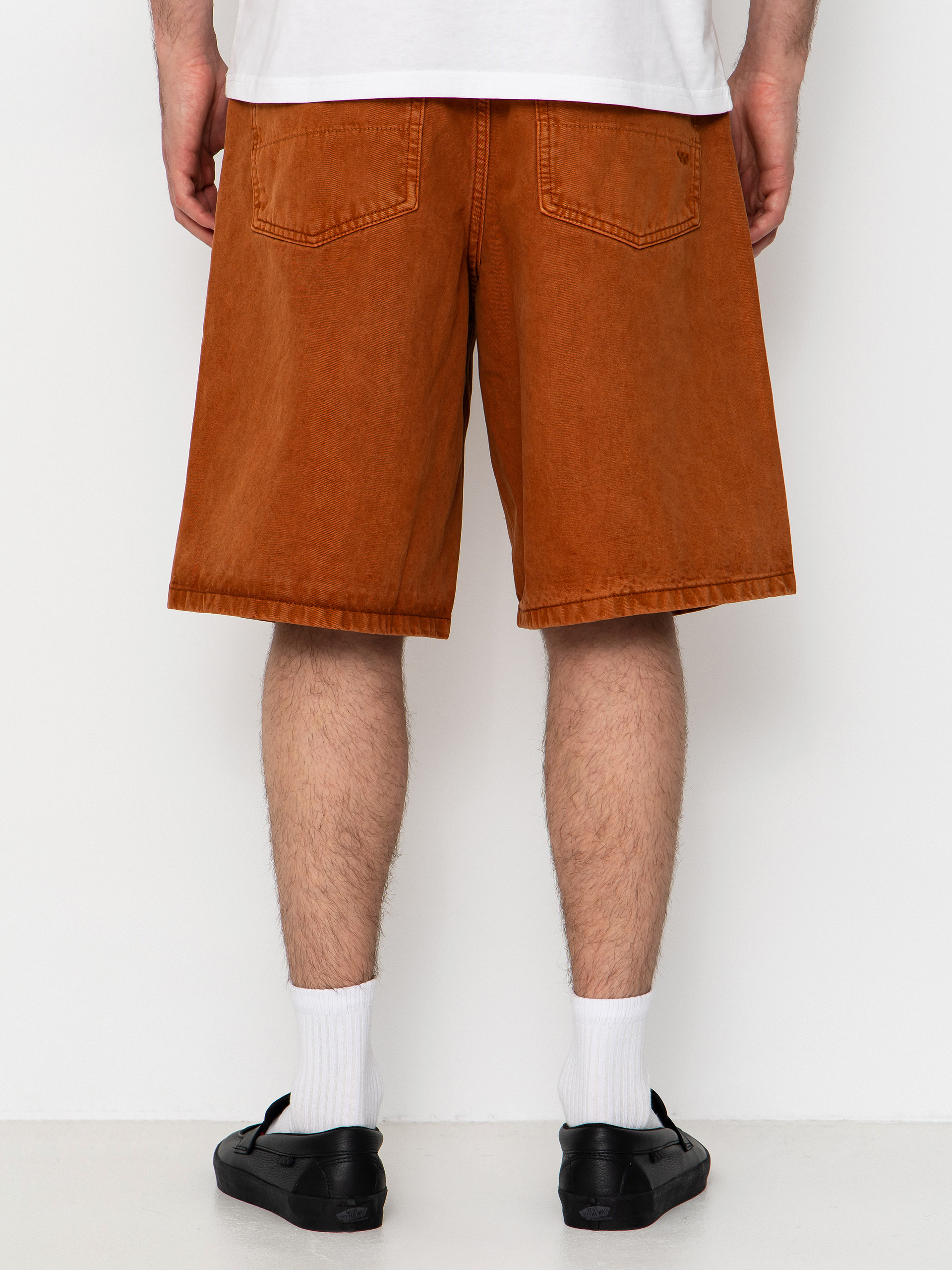 Szorty Vans Lx Check 5 Baggy Denim (glazed ginger)