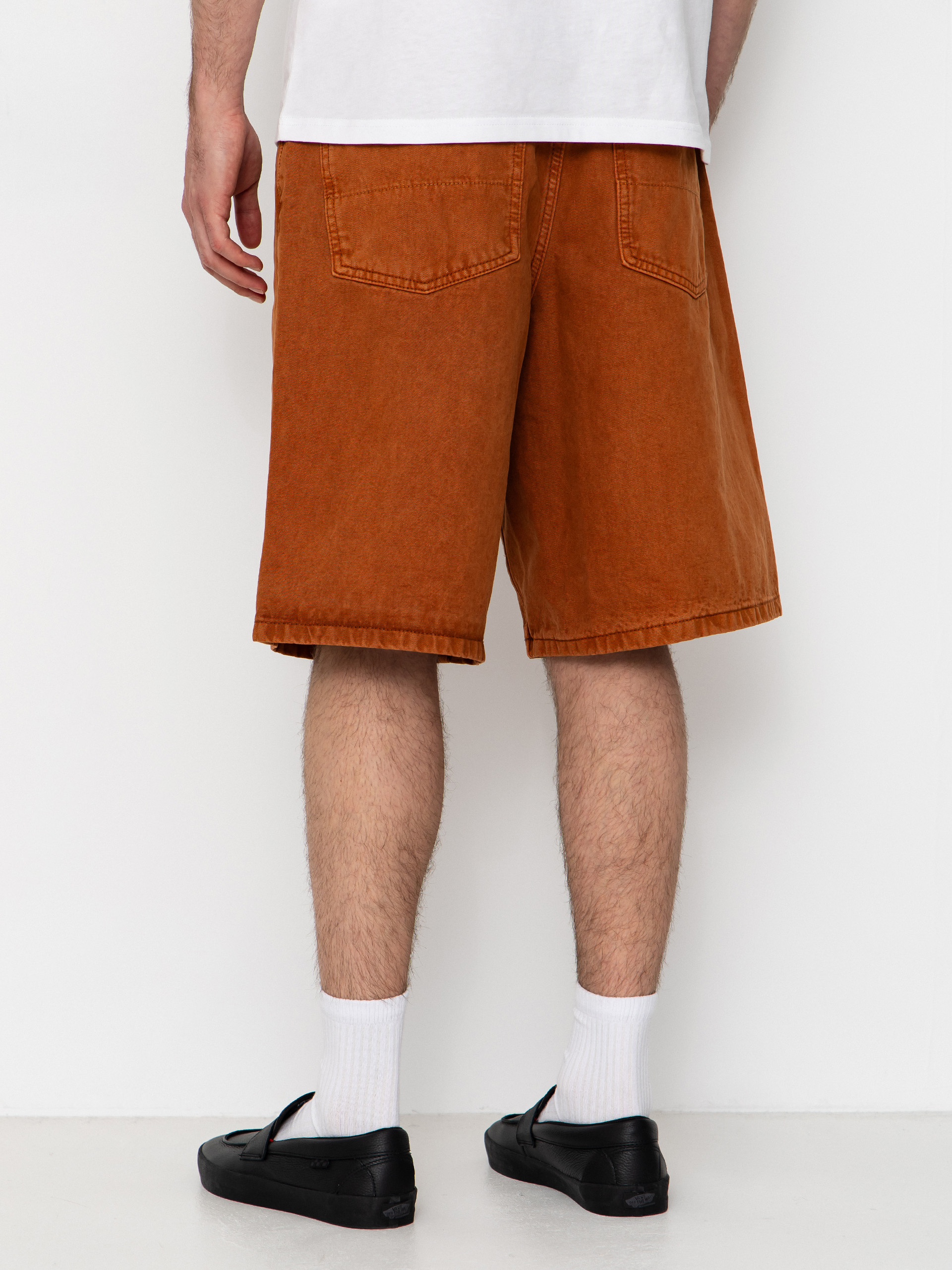 Szorty Vans Lx Check 5 Baggy Denim (glazed ginger)