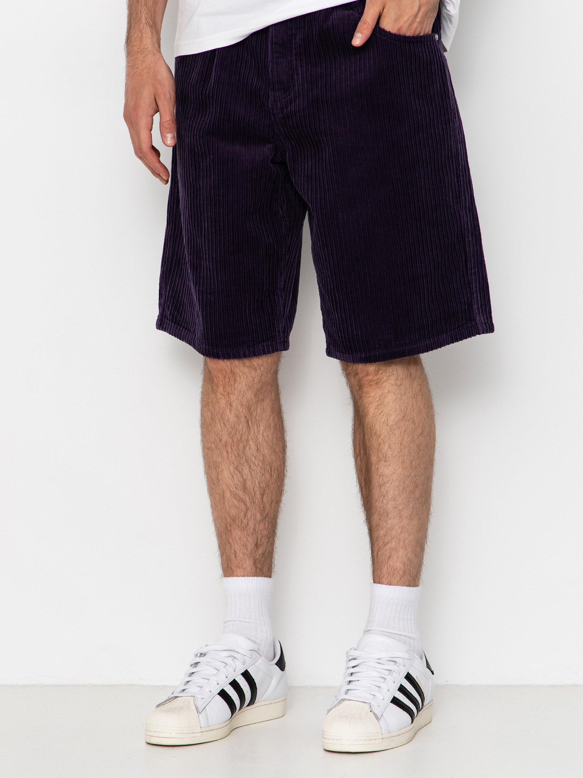 Szorty HUF Cromer Corduroy (dark berry)