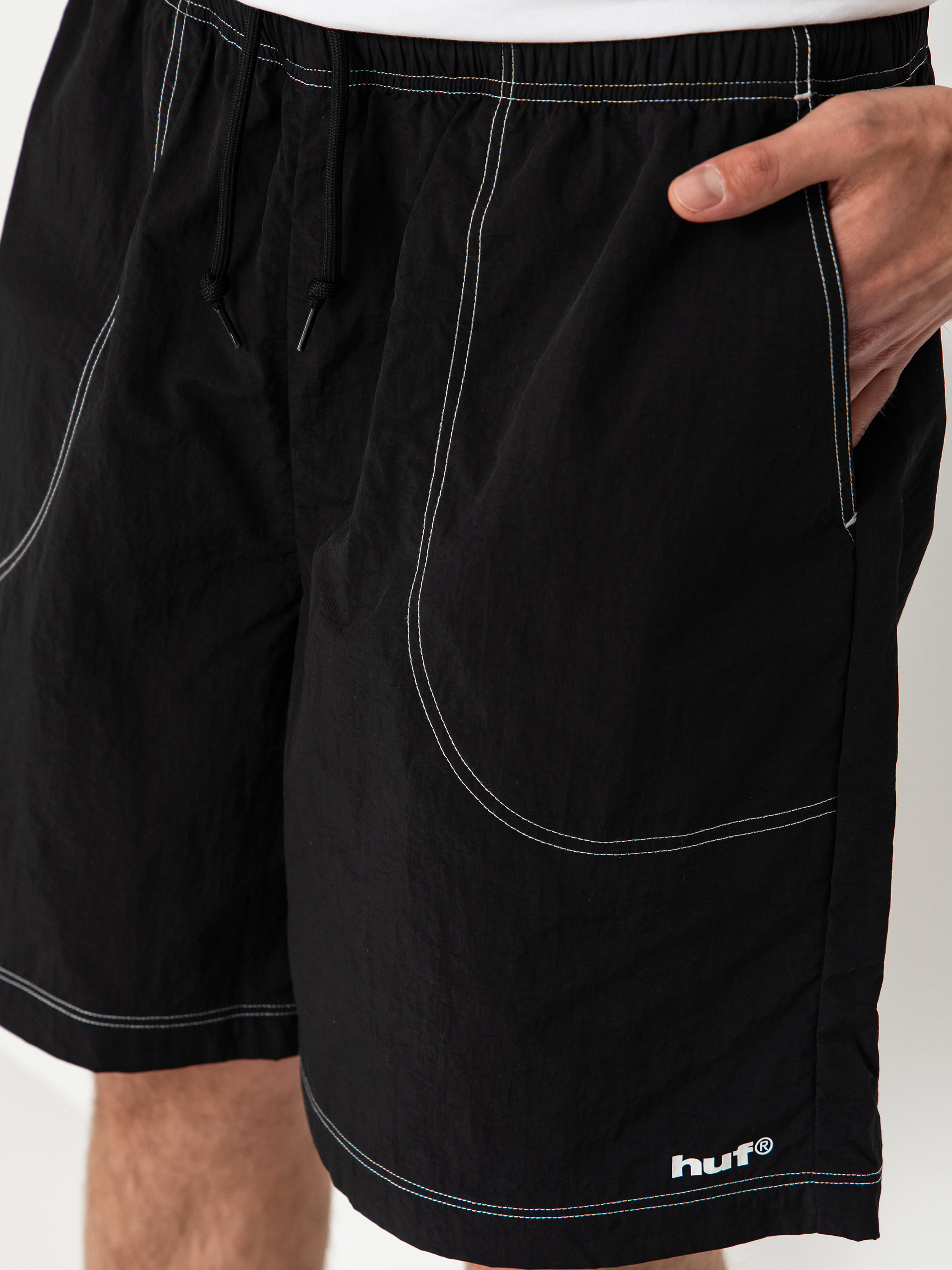 Szorty HUF 89 Contrast Easy (black)