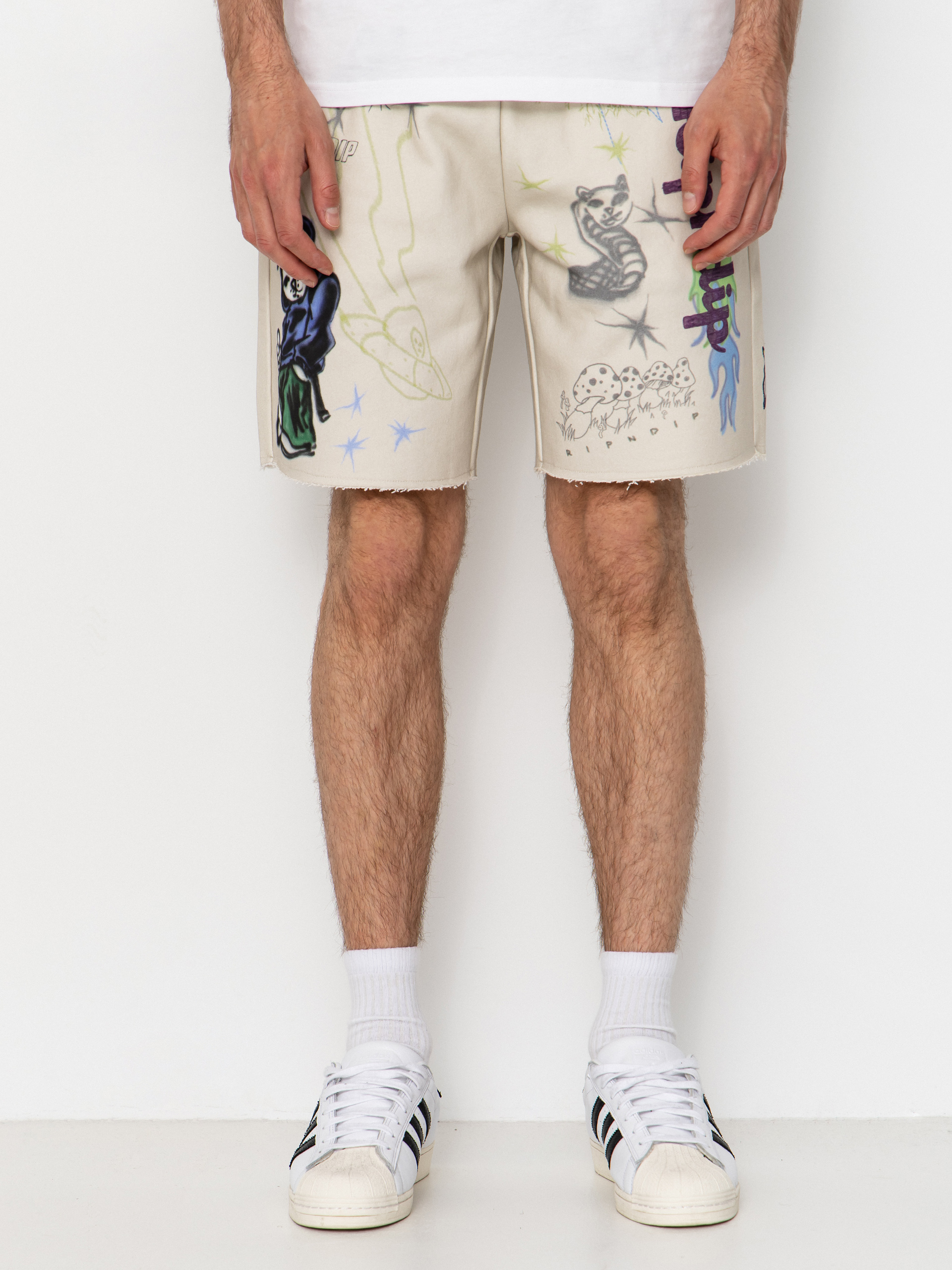 Szorty RipNDip Goosebumps Raw Edge